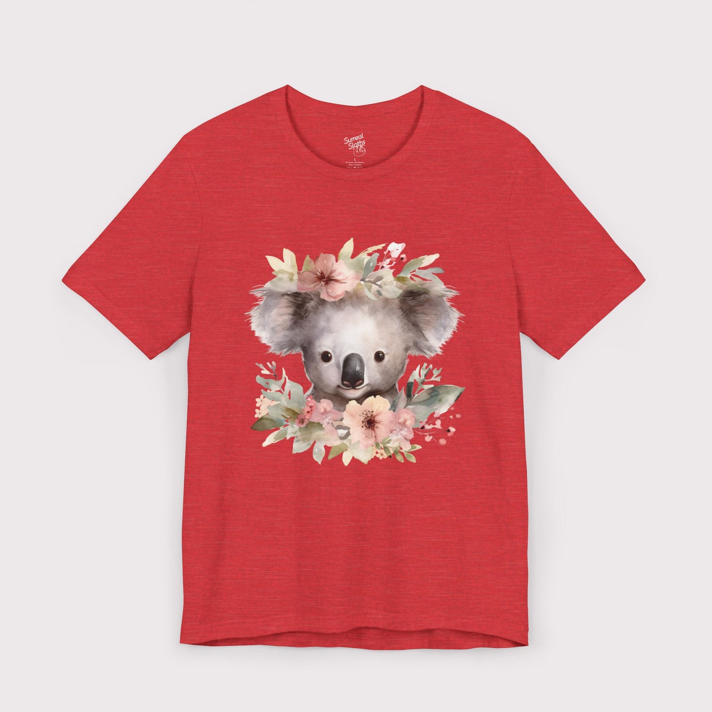 Floral Crown Koala - Jersey Tee