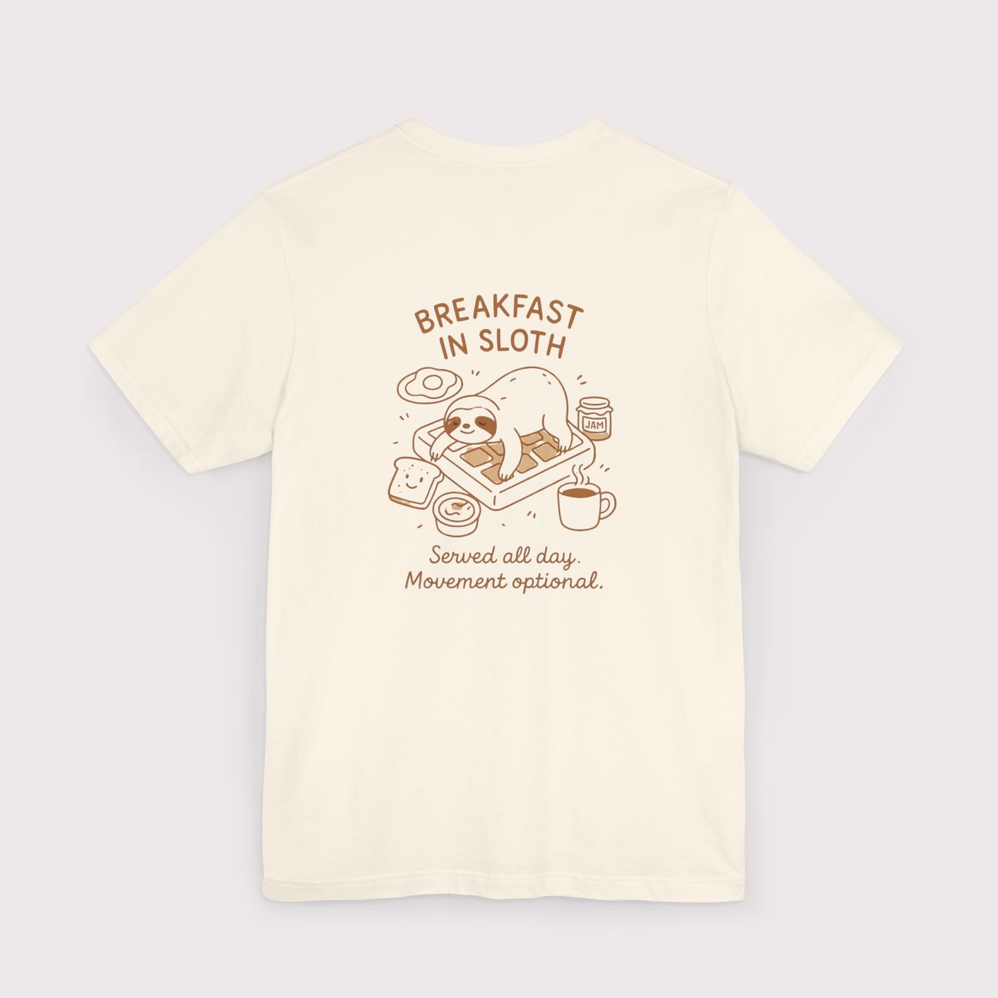 Breakfast in Sloth T-Shirt