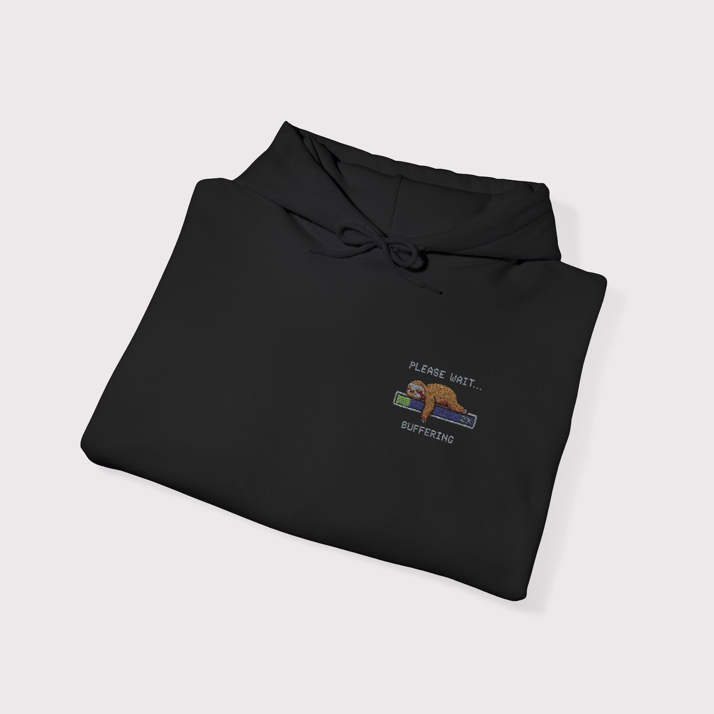 Buffering Embroidered Hoodie
