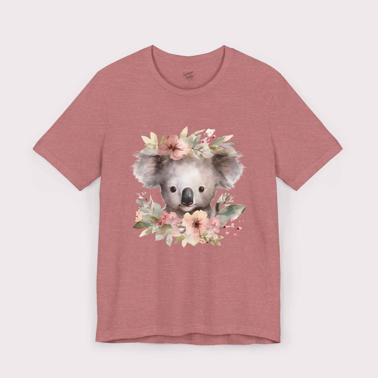 Floral Crown Koala - Jersey Tee