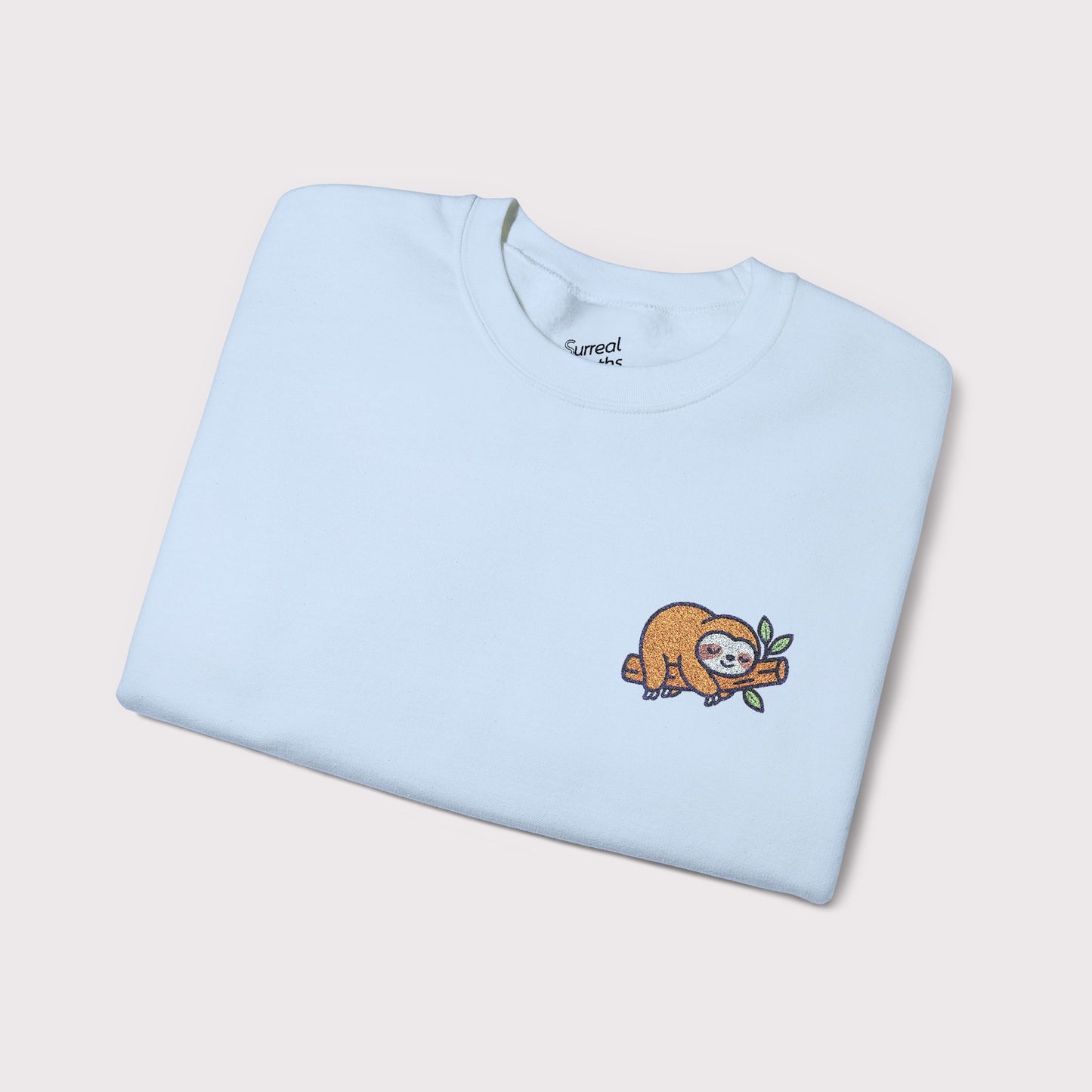 Chill on a Limb Embroidered Crewneck