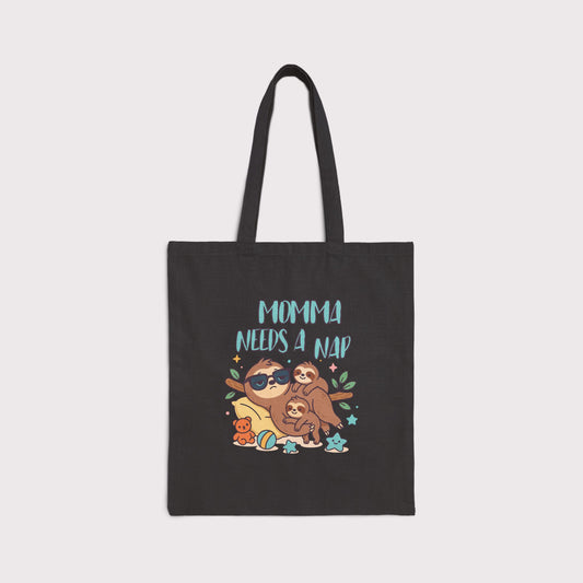 Momma Needs a Nap Tote Bag