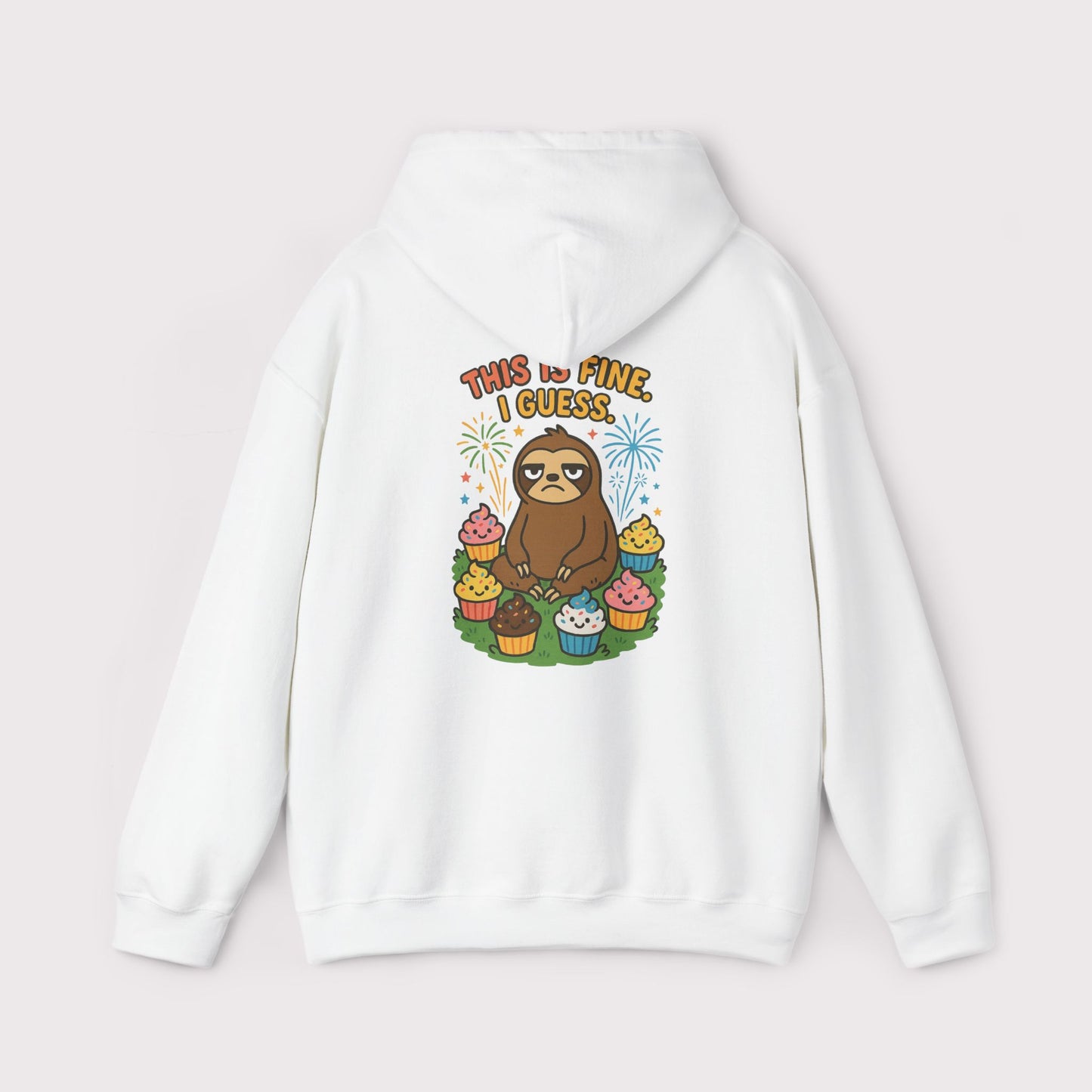 This Is Fine Sloth Hoodie