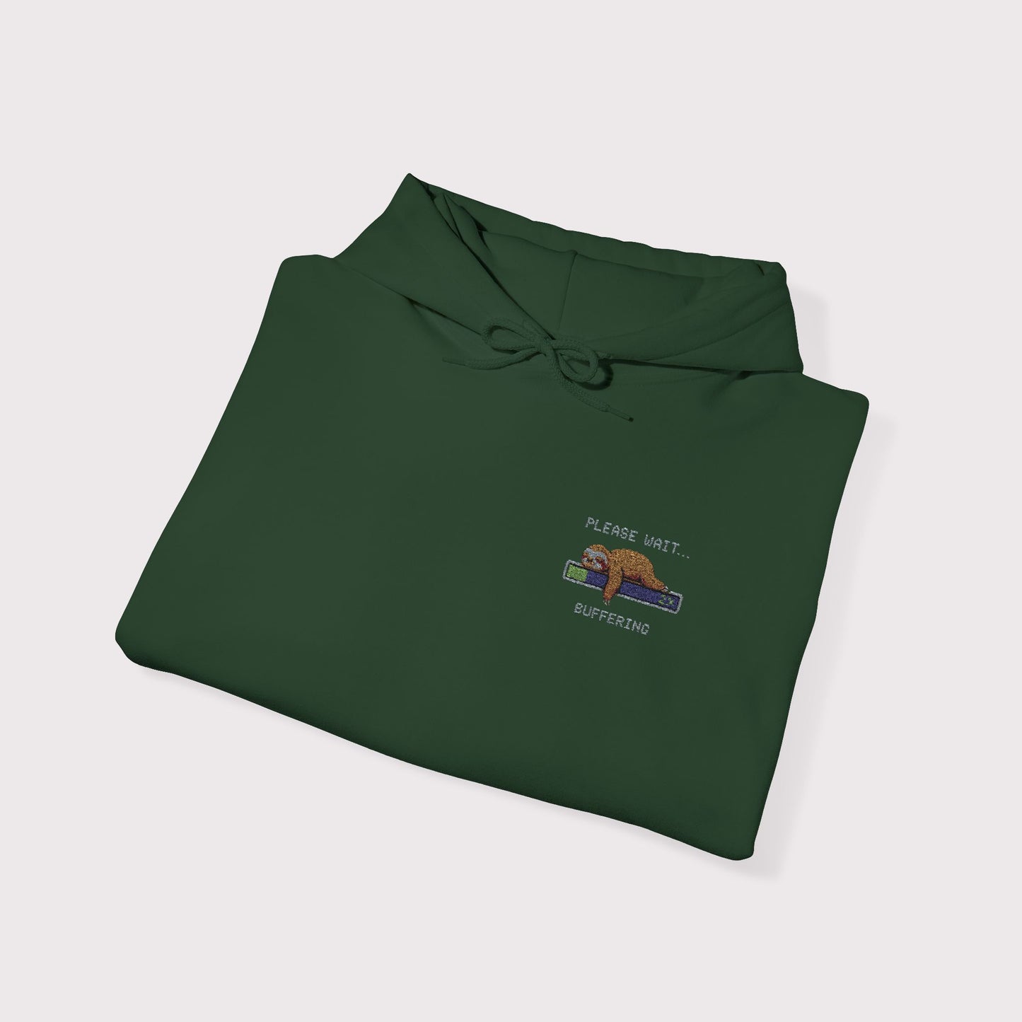 Buffering Embroidered Hoodie