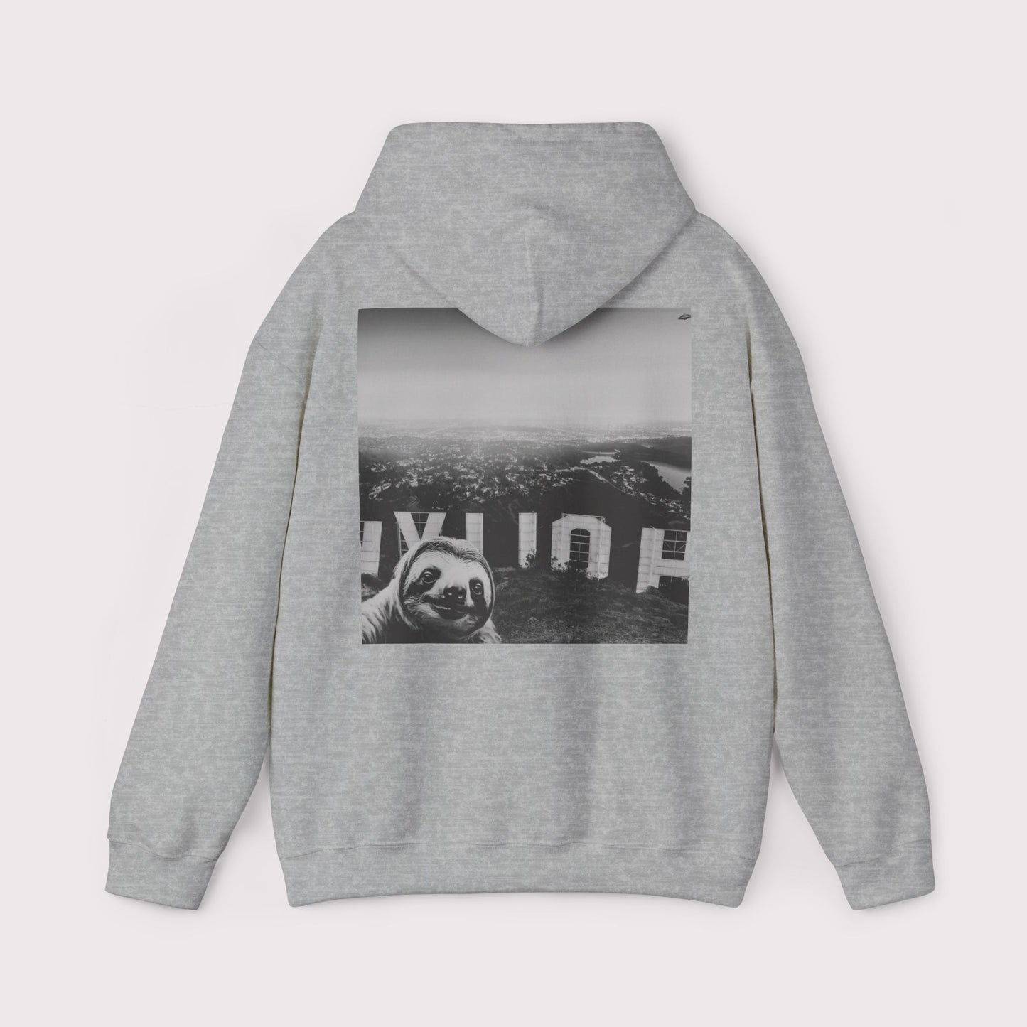Sloth Selfie Hollywood Sign - Hoodie