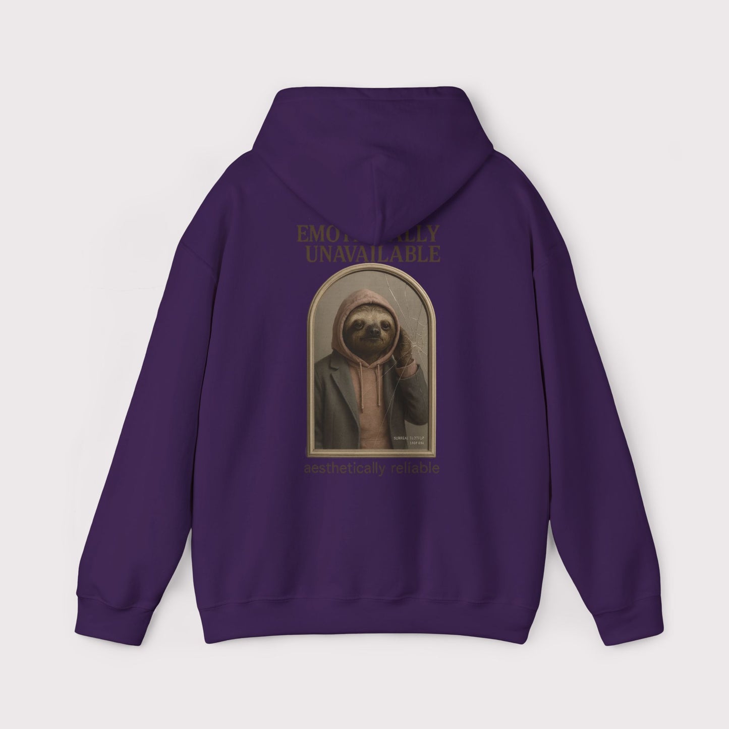Emotionally Unavailable Sloth Hoodie