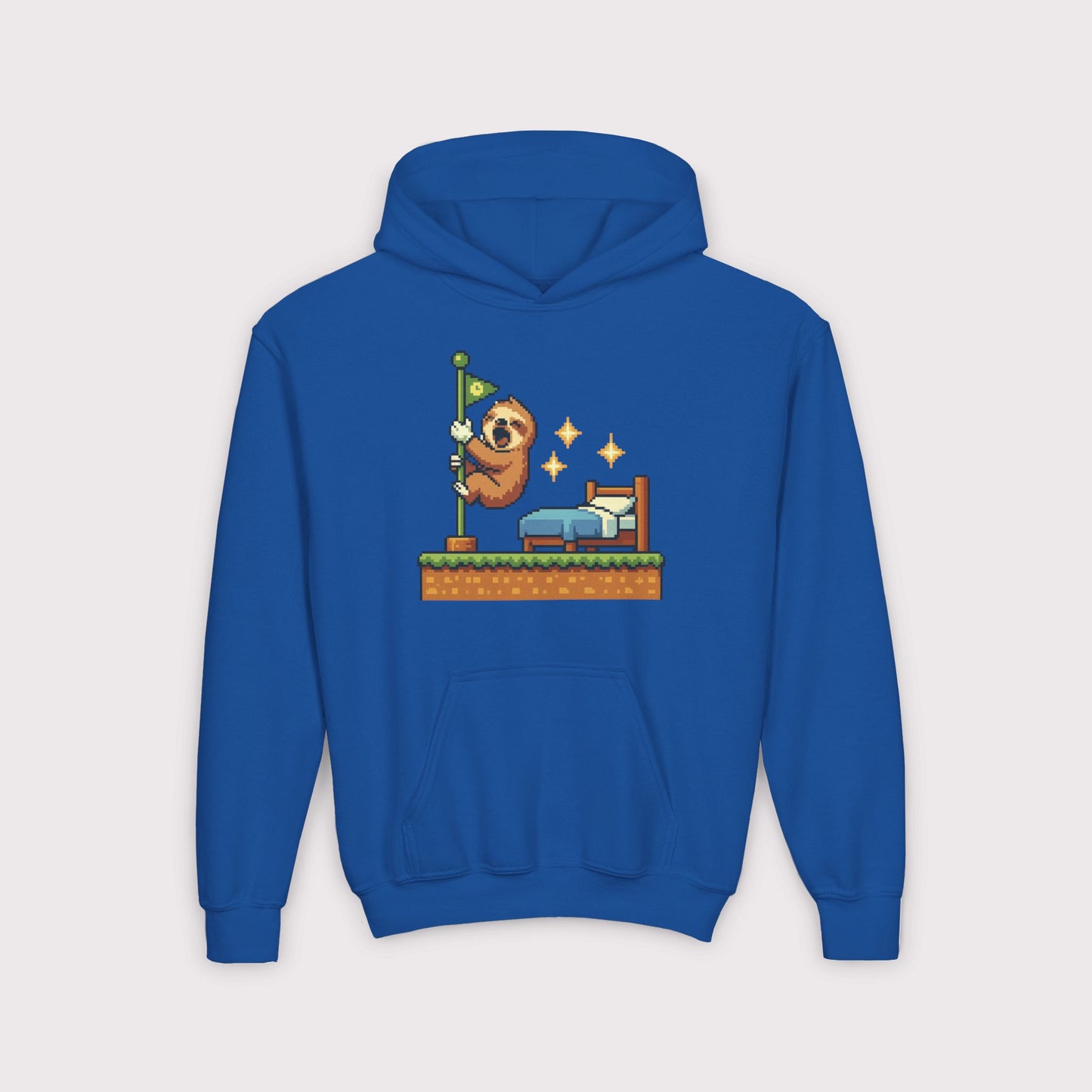 Level Complete Nap Time Kids Hoodie