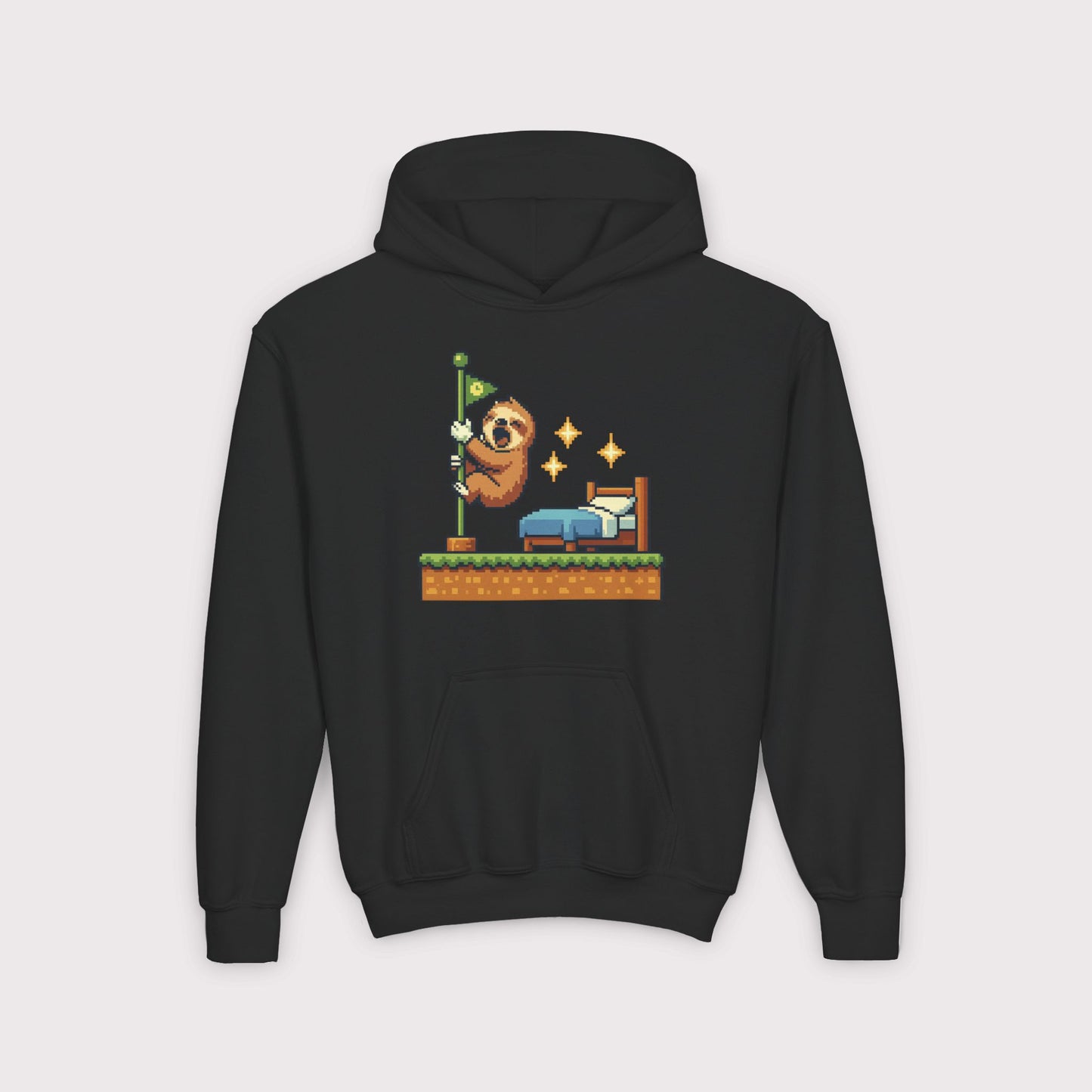 Level Complete Nap Time Kids Hoodie