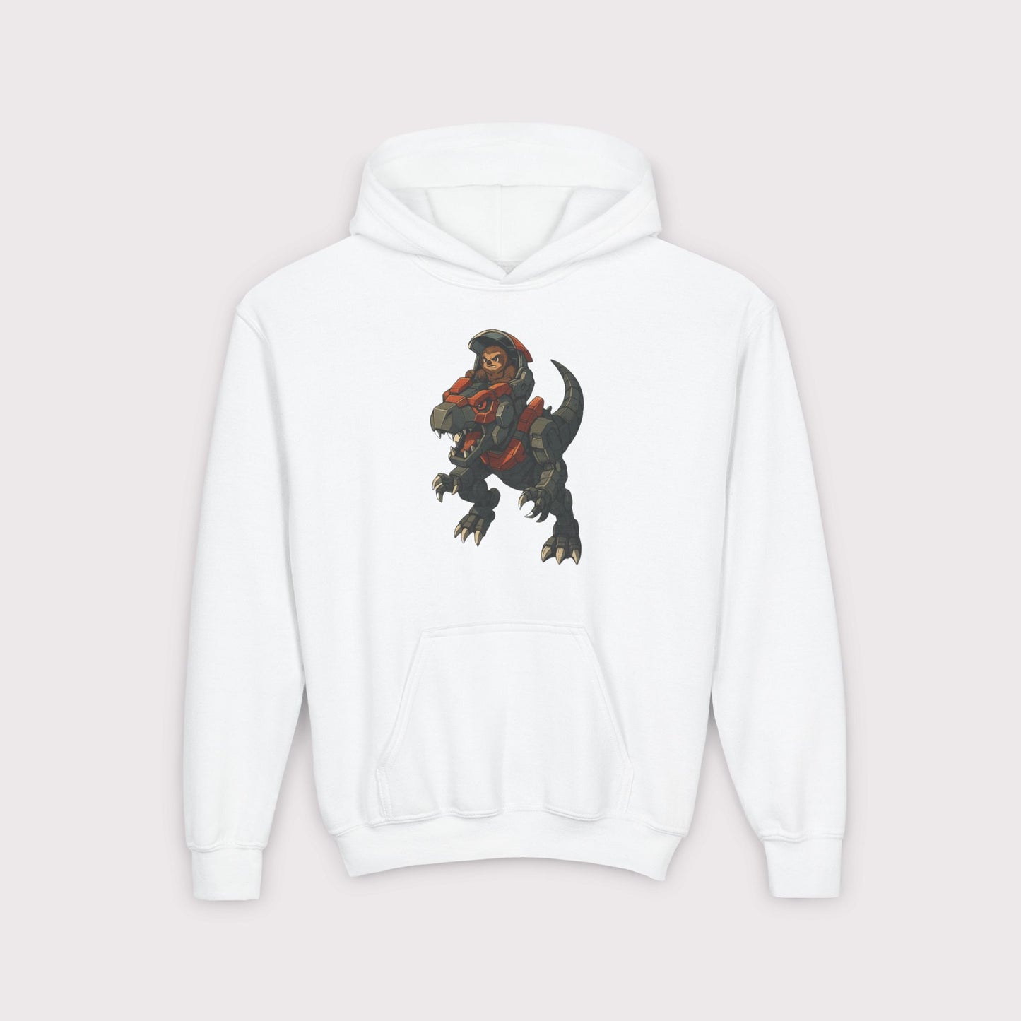Mecha-Rex Rider Kids Hoodie