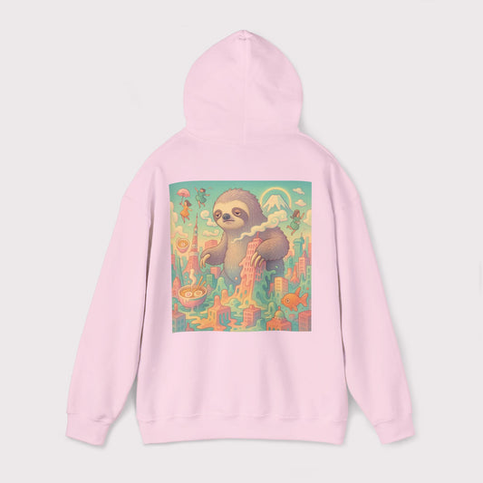 Slothzilla Pastel Hoodie