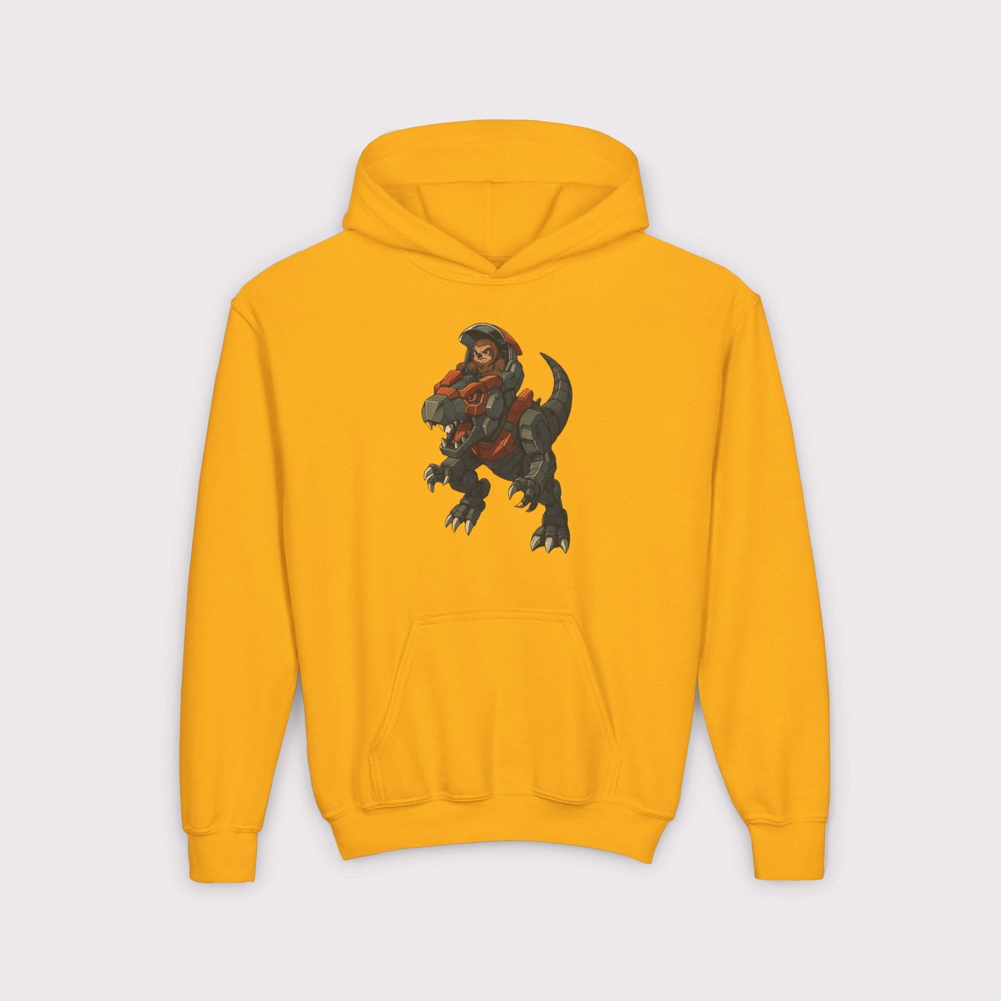 Mecha-Rex Rider Kids Hoodie