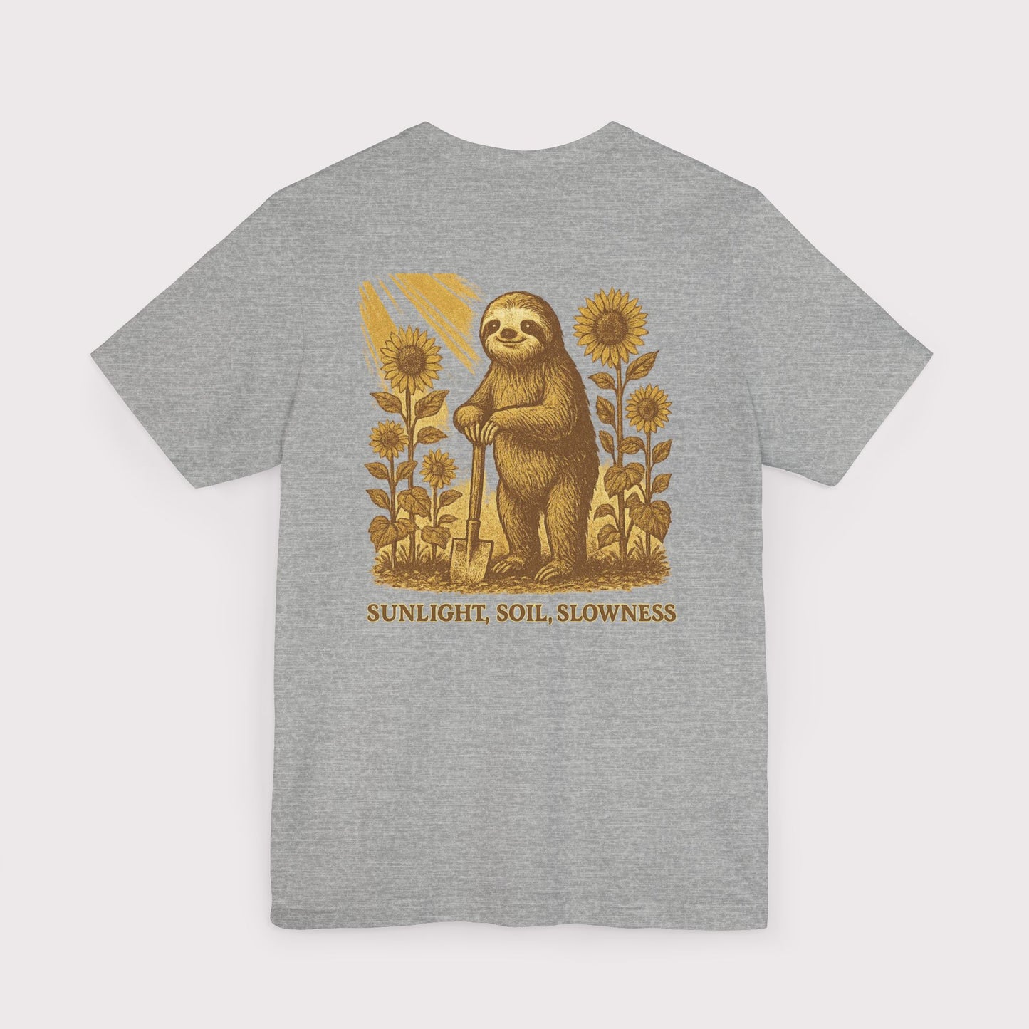 Sunlight, Soil, Slowness T-Shirt