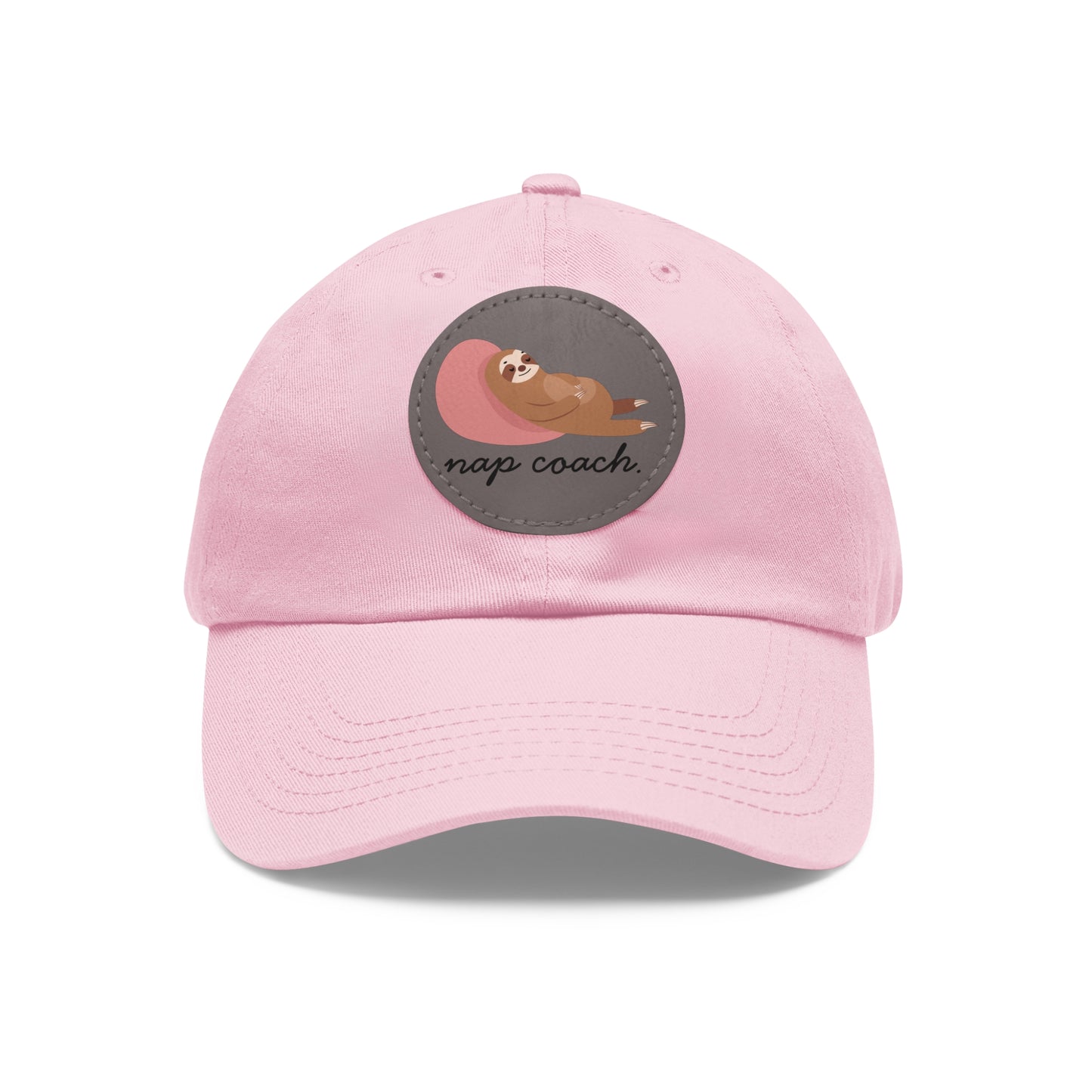 Nap Coach Leather Patch Hat
