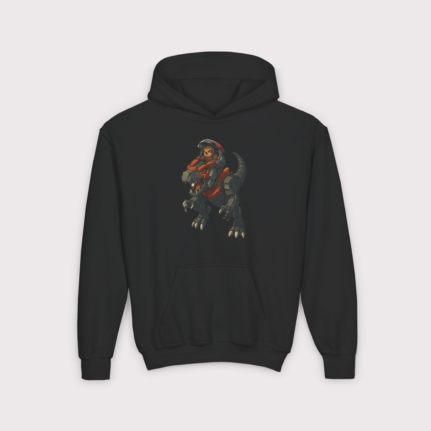 Mecha-Rex Rider Kids Hoodie