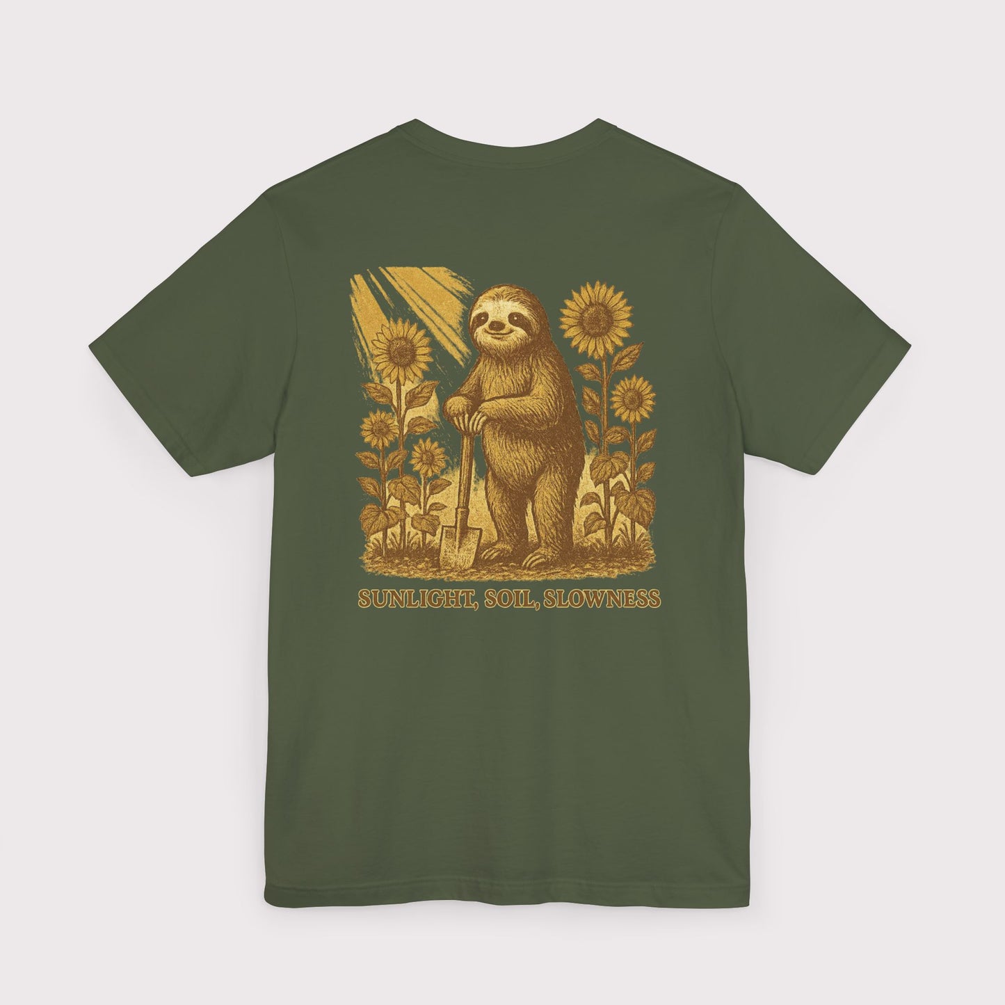 Sunlight, Soil, Slowness T-Shirt