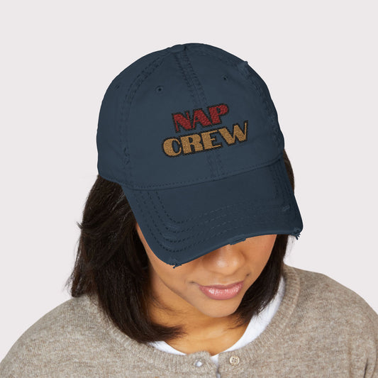 Nap Crew Distressed Hat