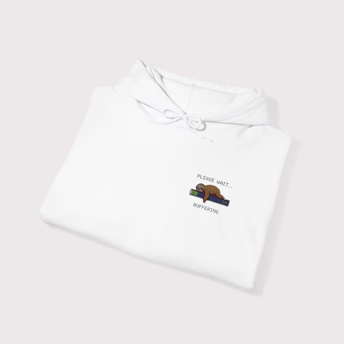 Buffering Embroidered Hoodie