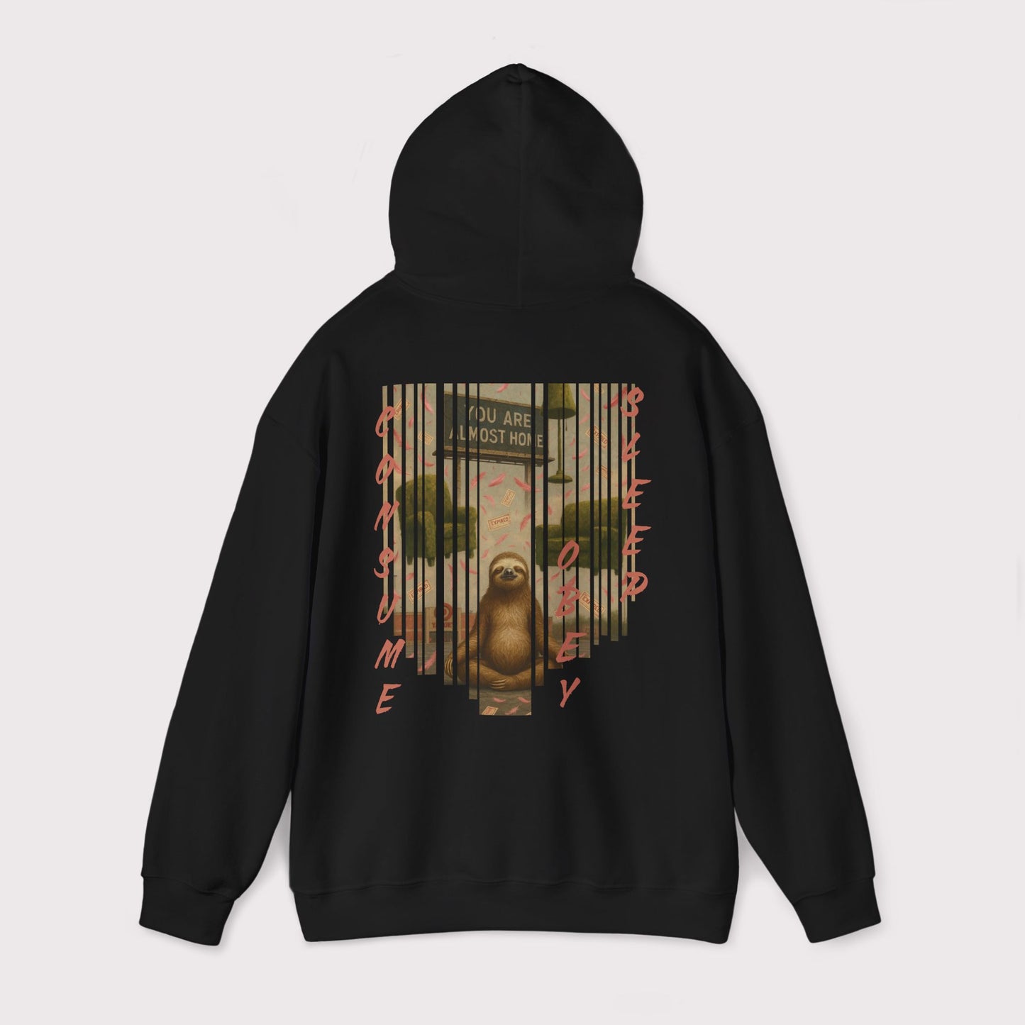 Consume Obey Sleep Sloth Hoodie
