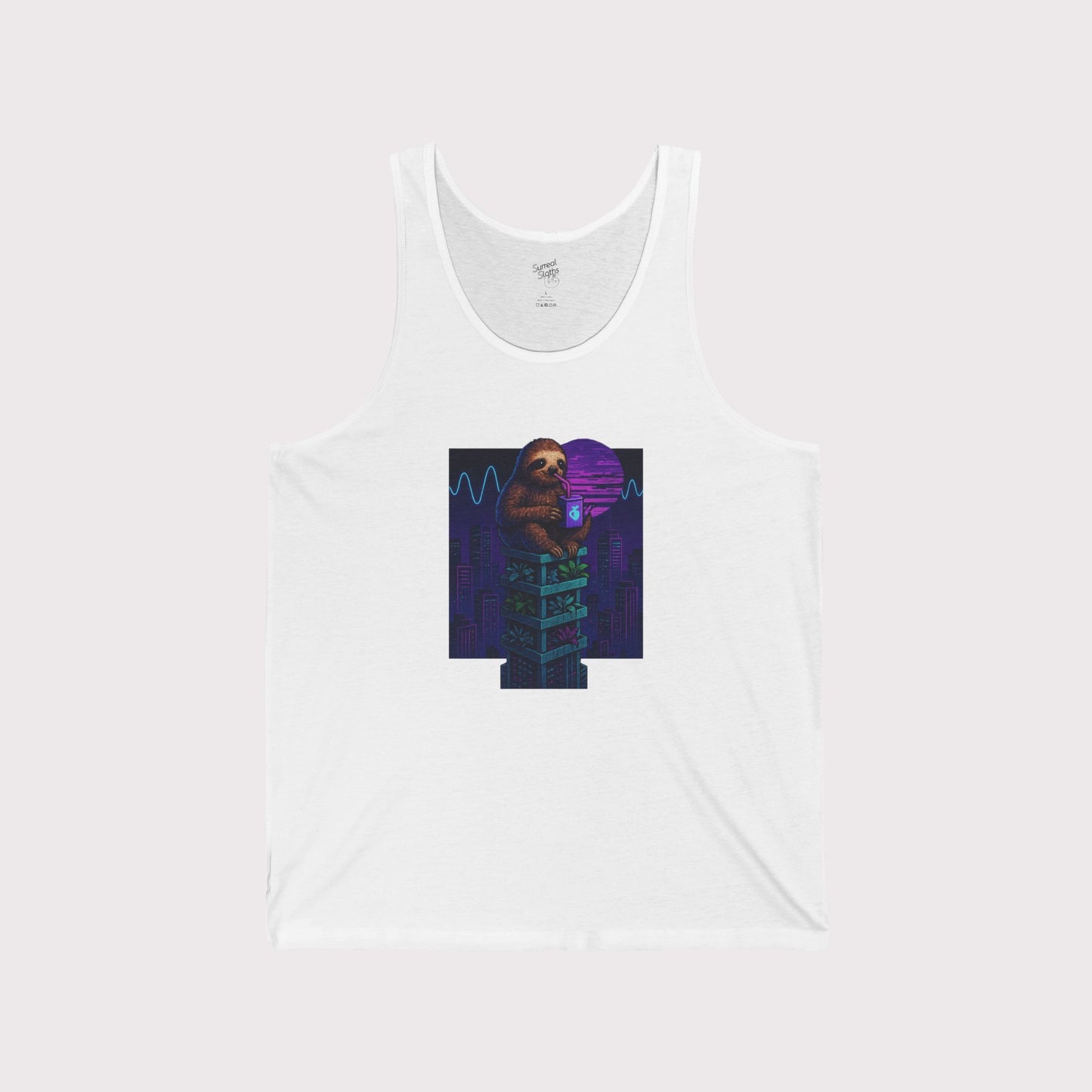 Neon Slothscape Tank Top