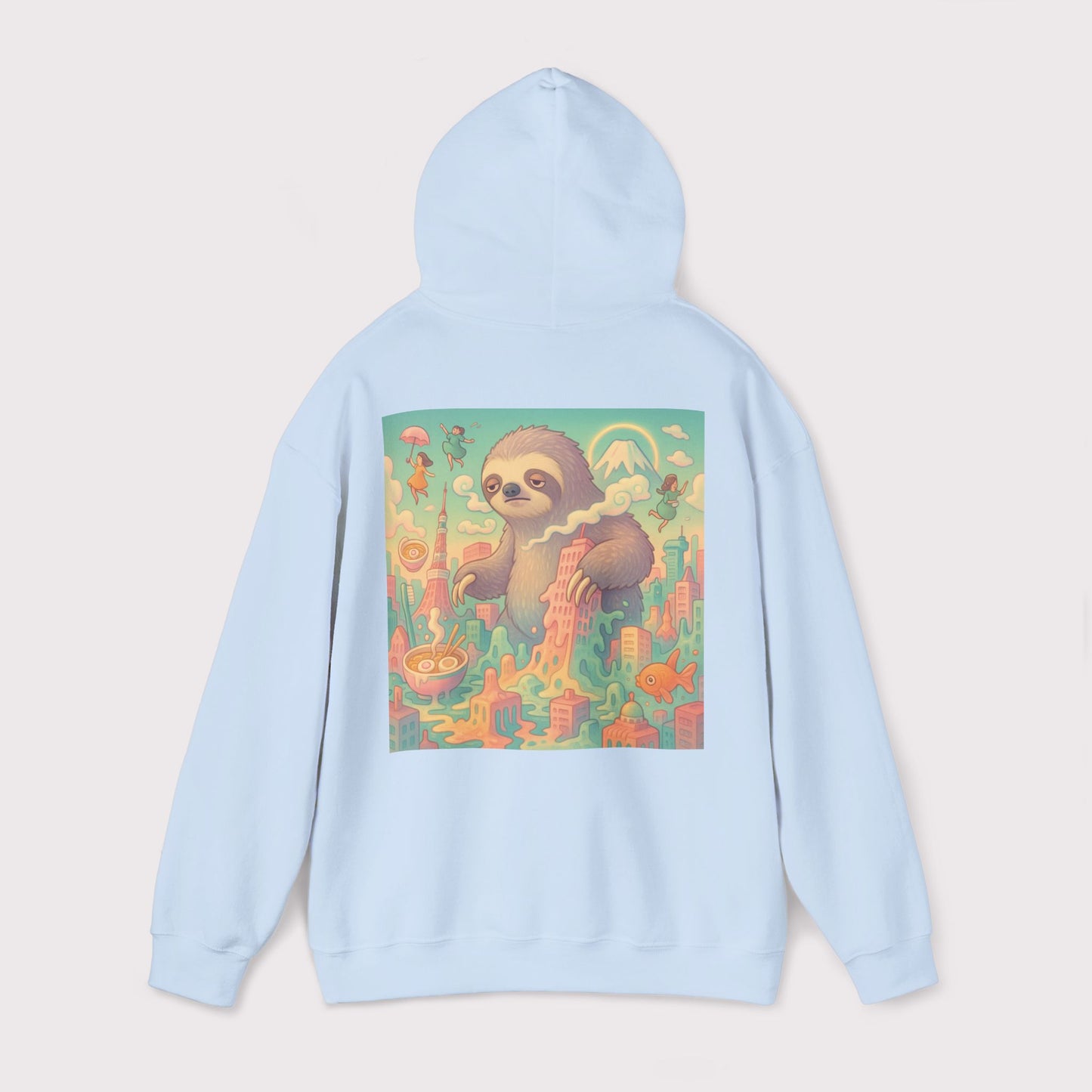 Slothzilla Pastel Hoodie