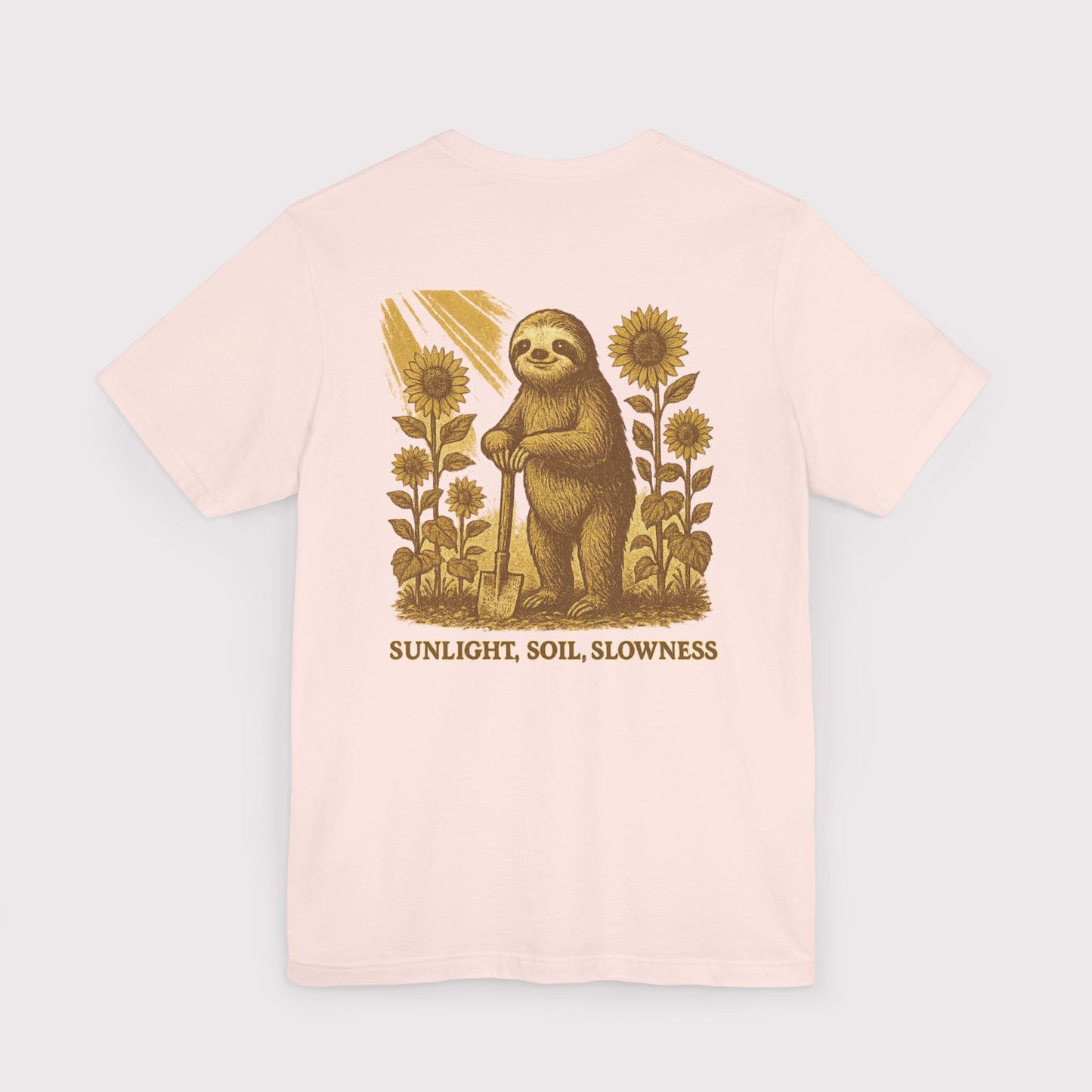 Sunlight, Soil, Slowness T-Shirt