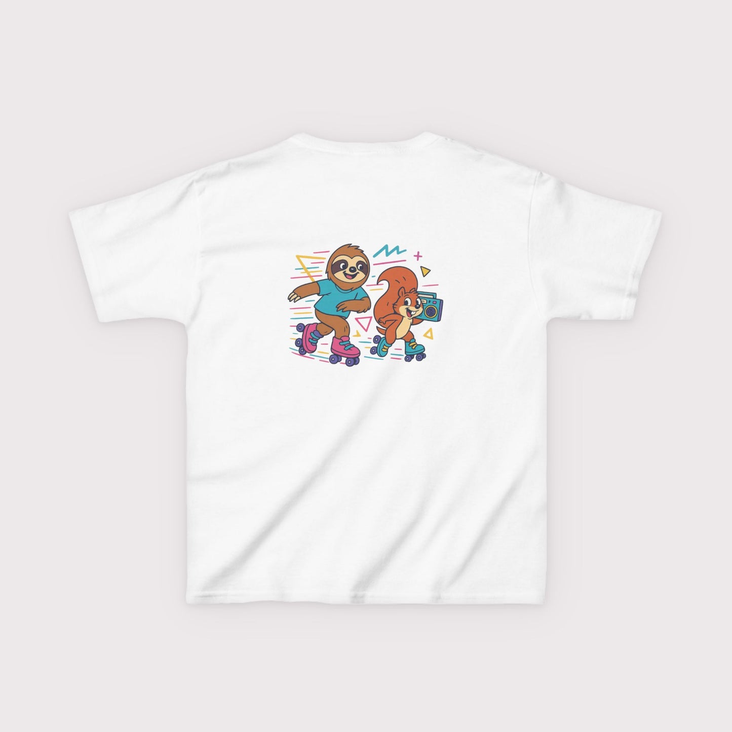 Skate Jam Sloth & Squirrel Kids T-Shirt