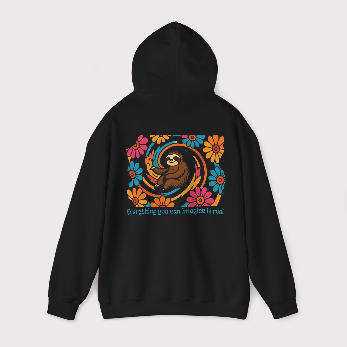Imagine Sloth Hoodie