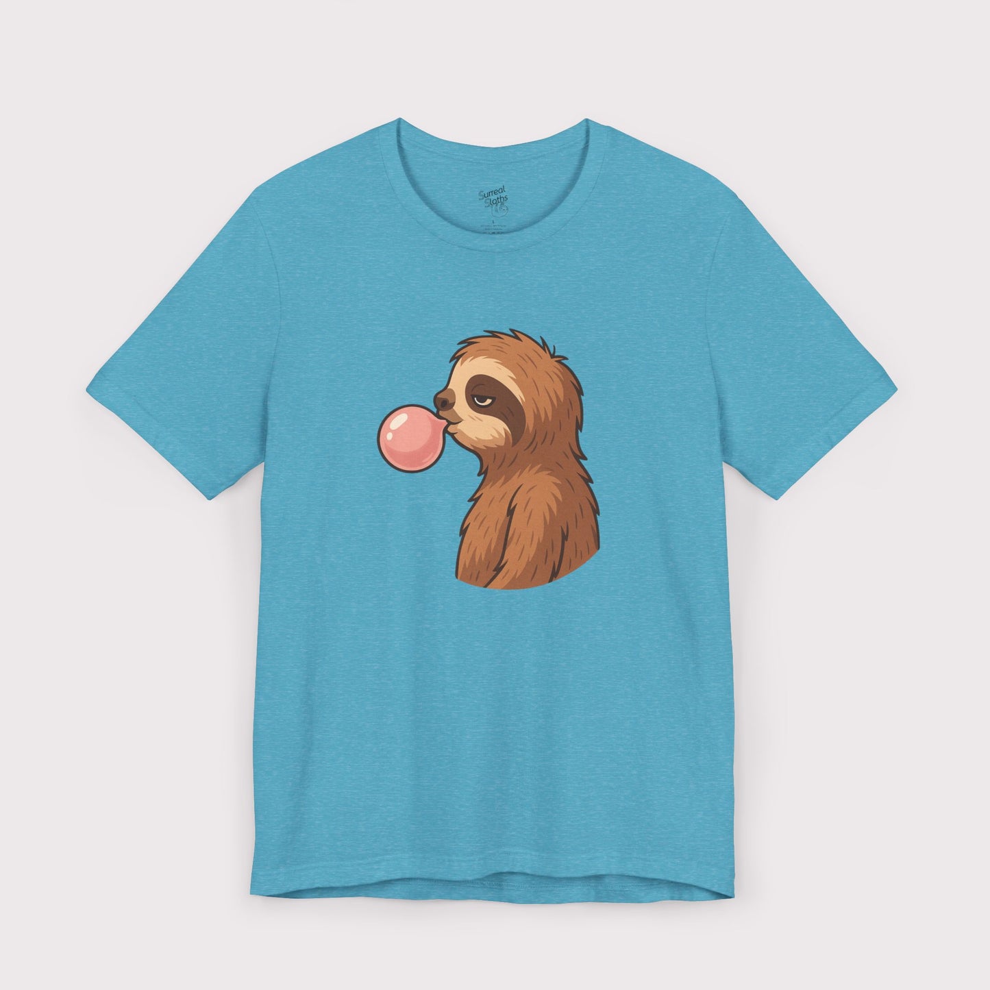 Bubble Blowing Sloth T-Shirt