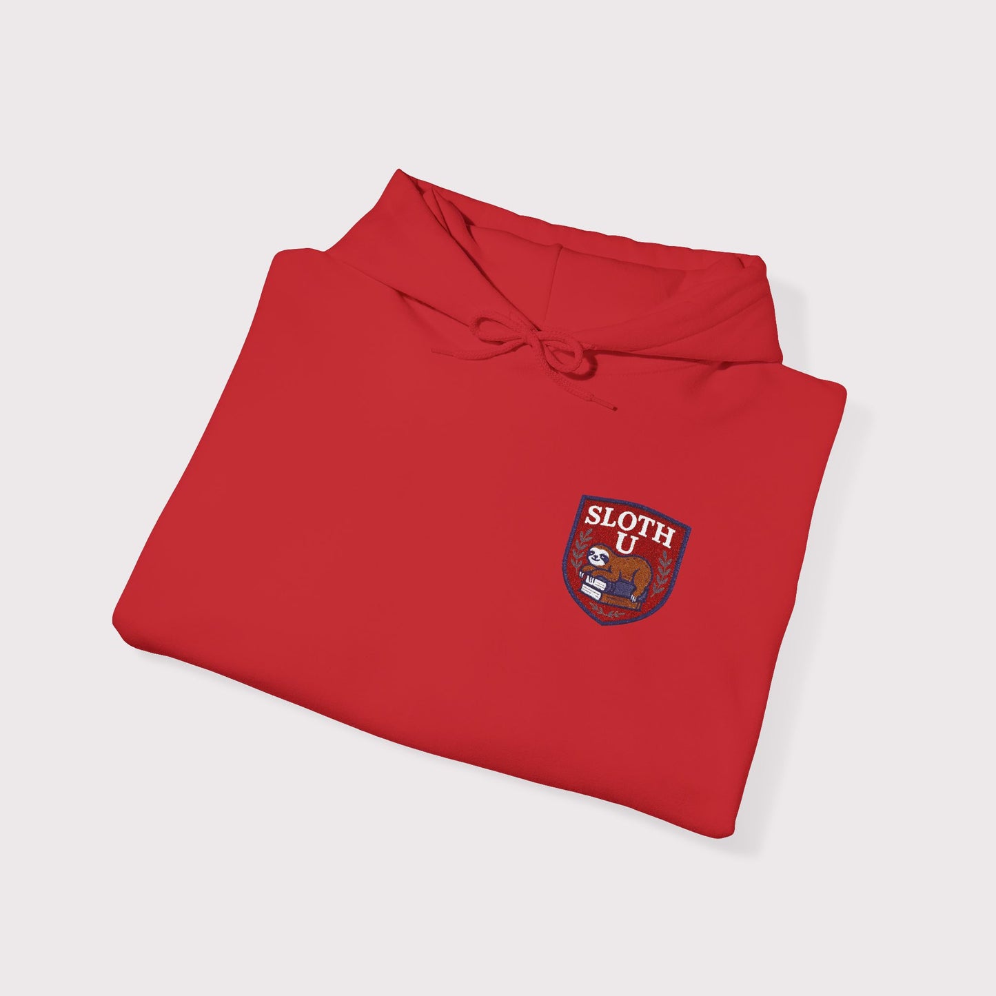 Sloth U Embroidered Hoodie