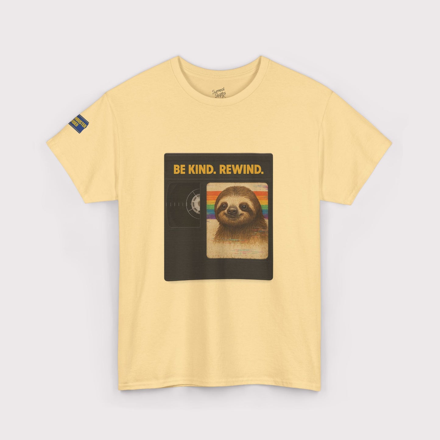 Be Kind Rewind Sloth T-Shirt