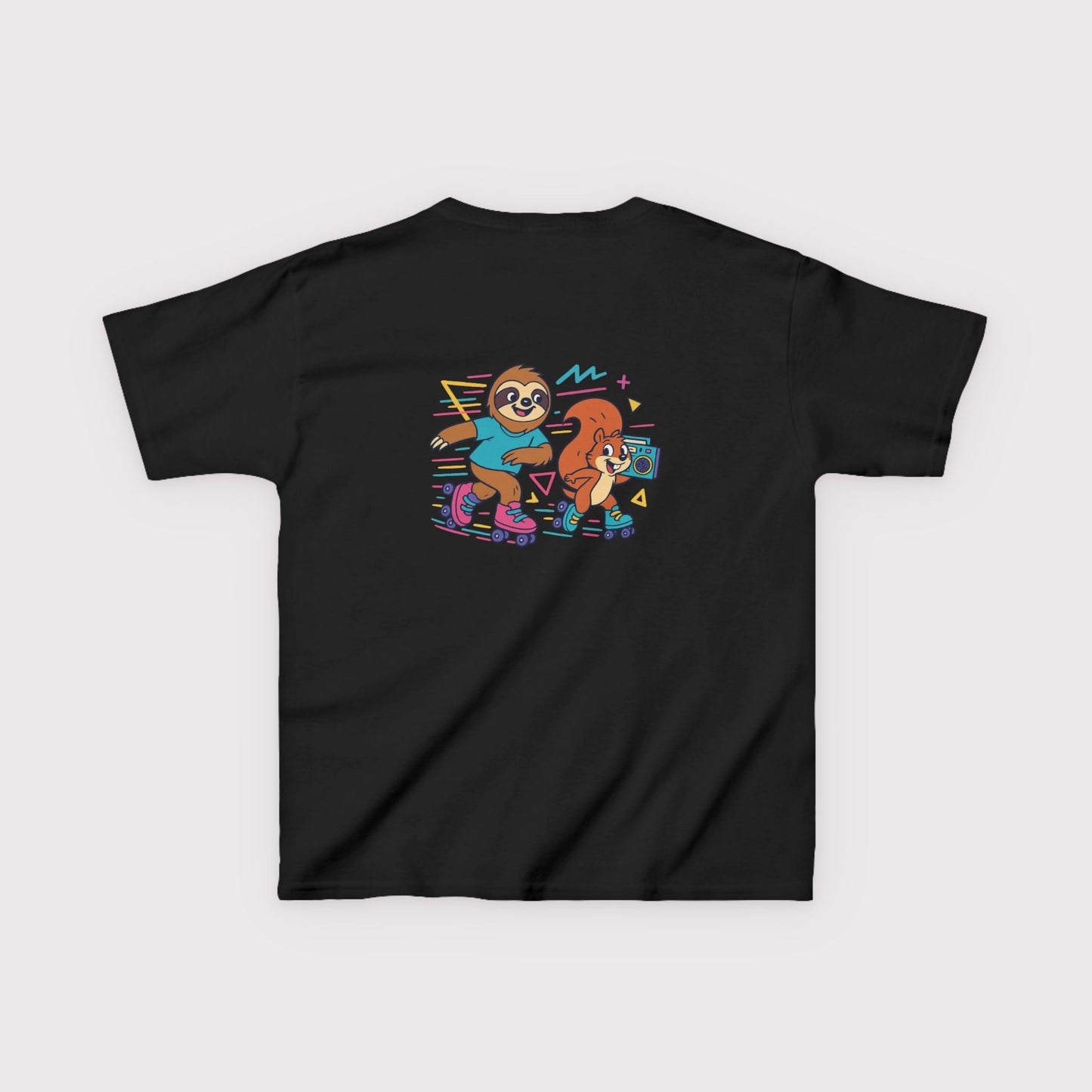 Skate Jam Sloth & Squirrel Kids T-Shirt
