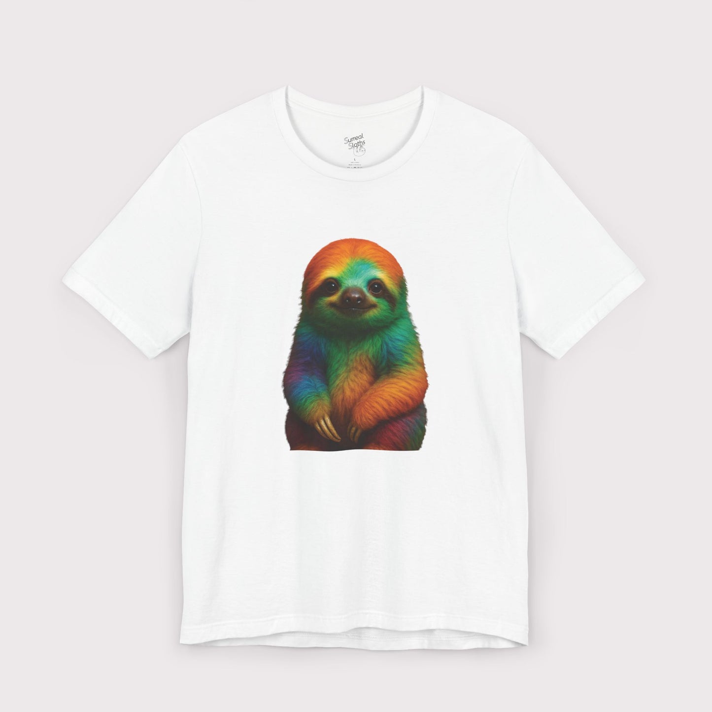 Rainbow Vibes Sloth T-Shirt