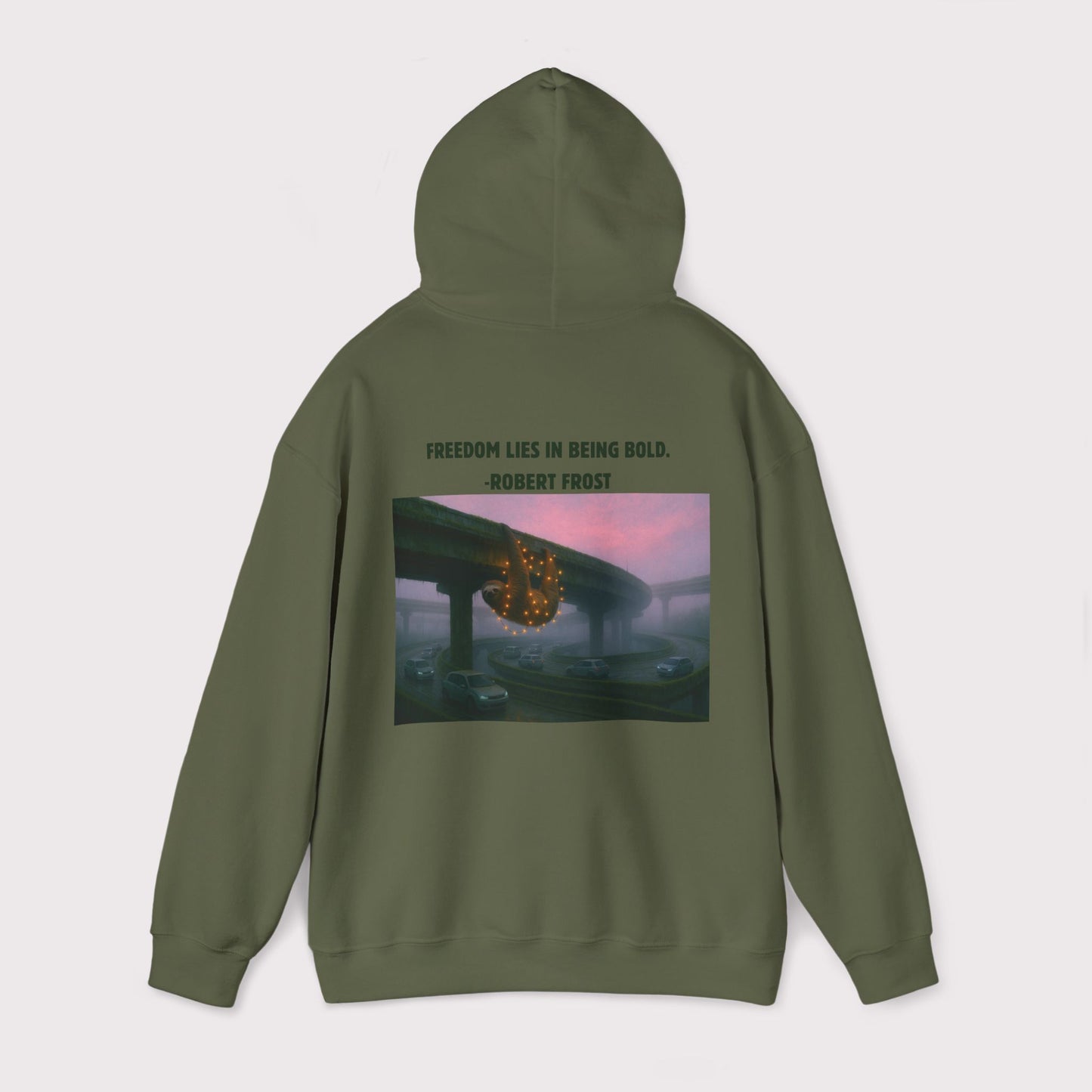 Freedom Lies in Being Sloth - Hoodie