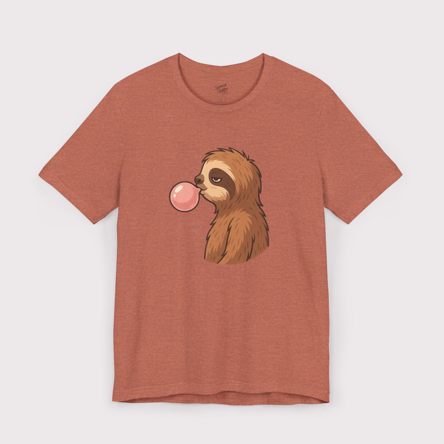 Bubble Blowing Sloth T-Shirt