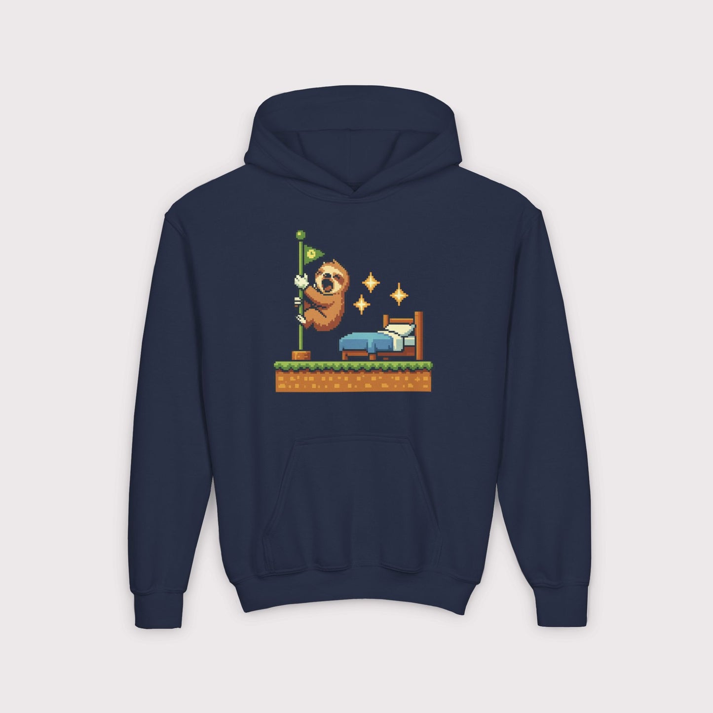 Level Complete Nap Time Kids Hoodie