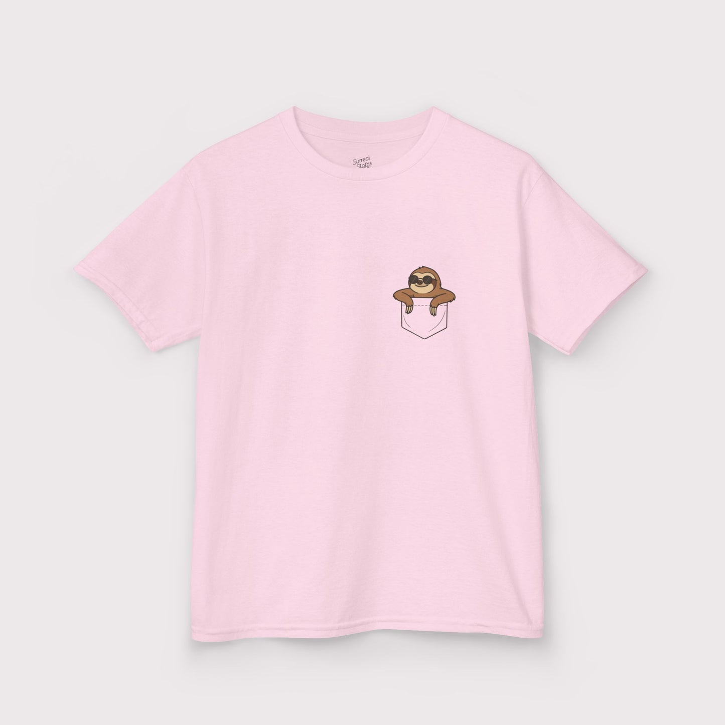 Pocket Cool Sloth Kids T-Shirt