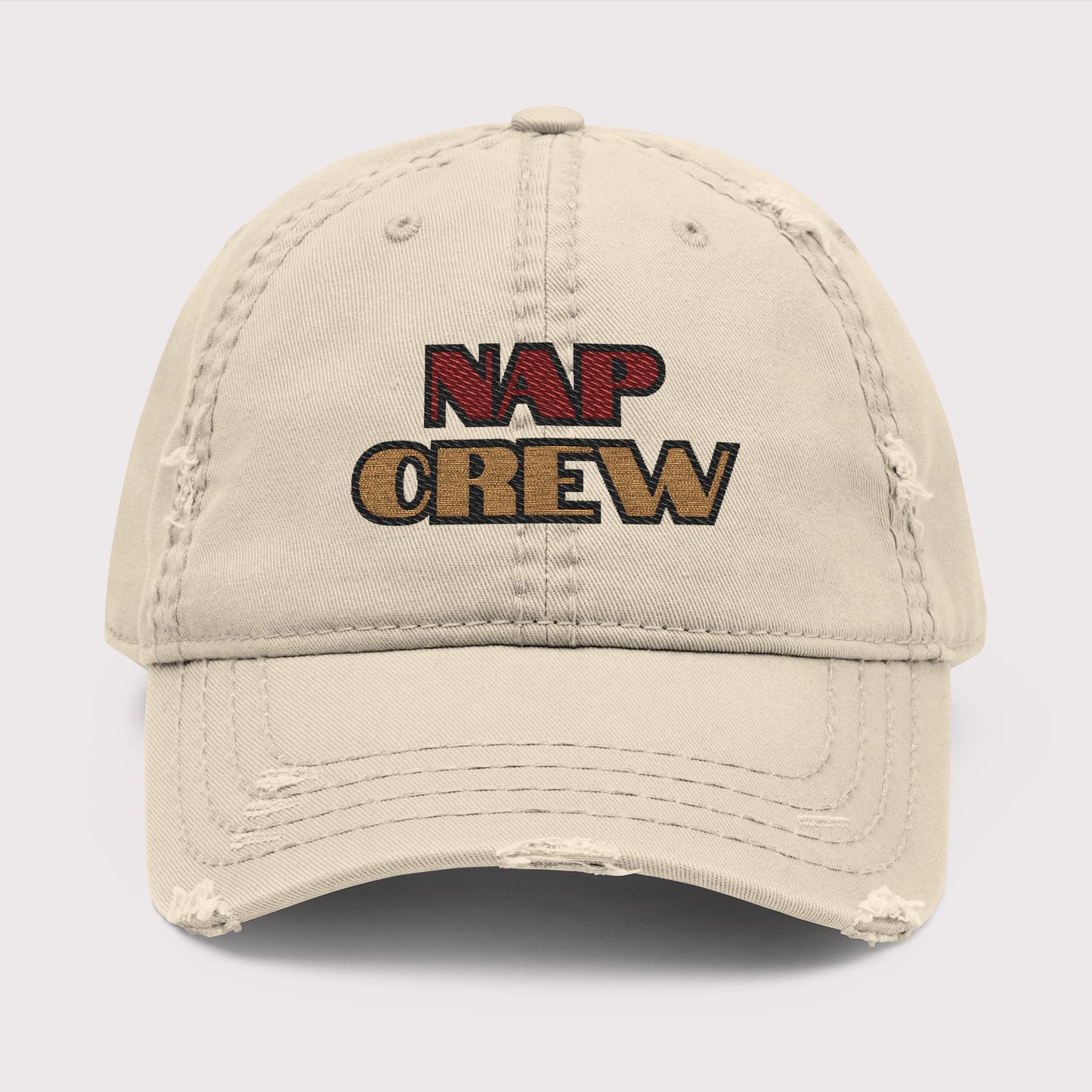 Nap Crew Distressed Hat