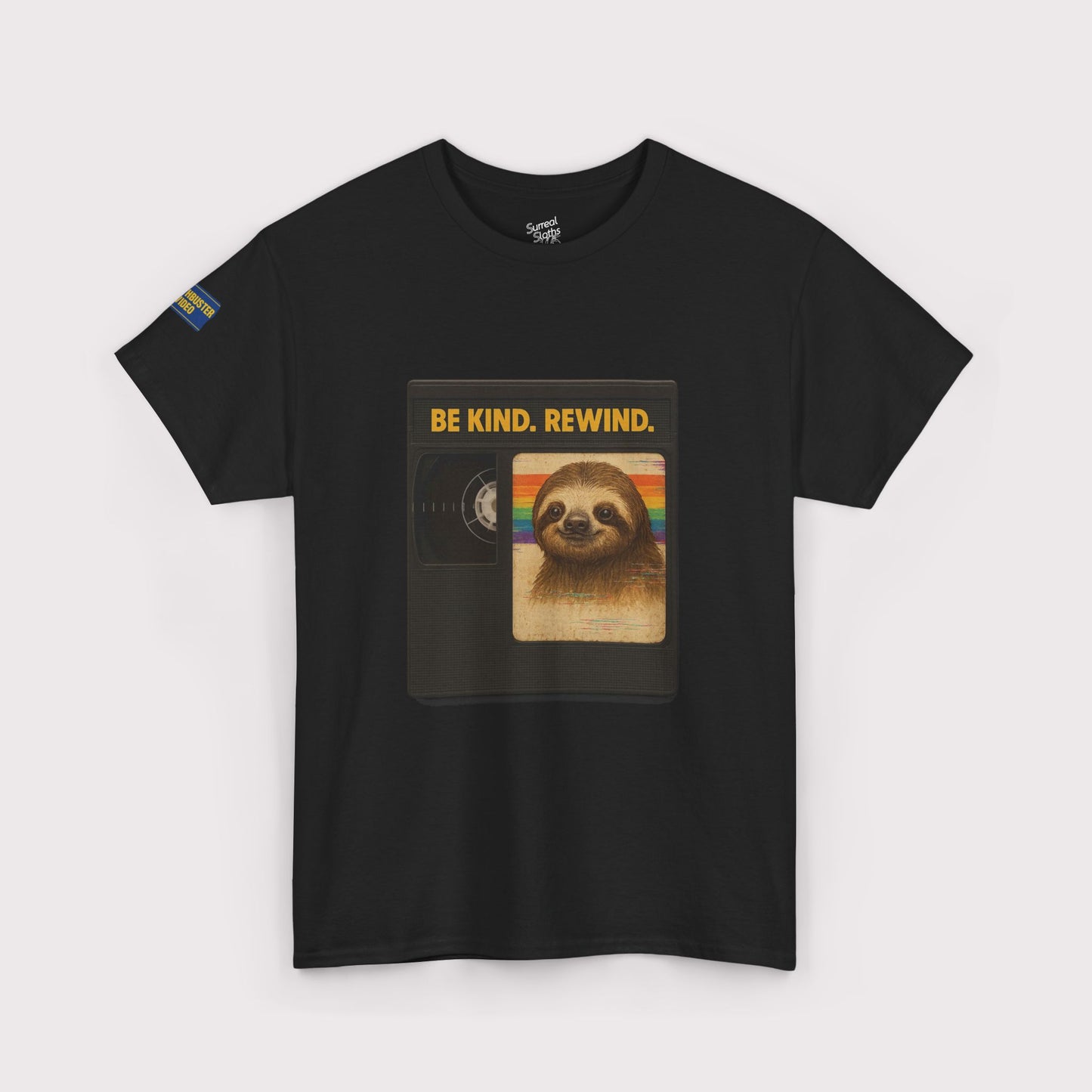 Be Kind Rewind Sloth T-Shirt