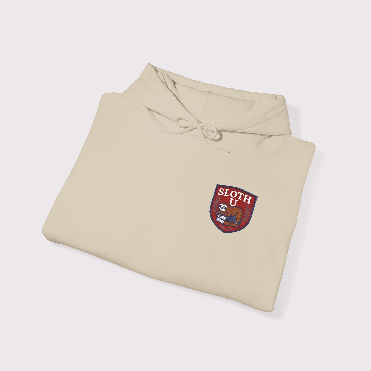 Sloth U Embroidered Hoodie