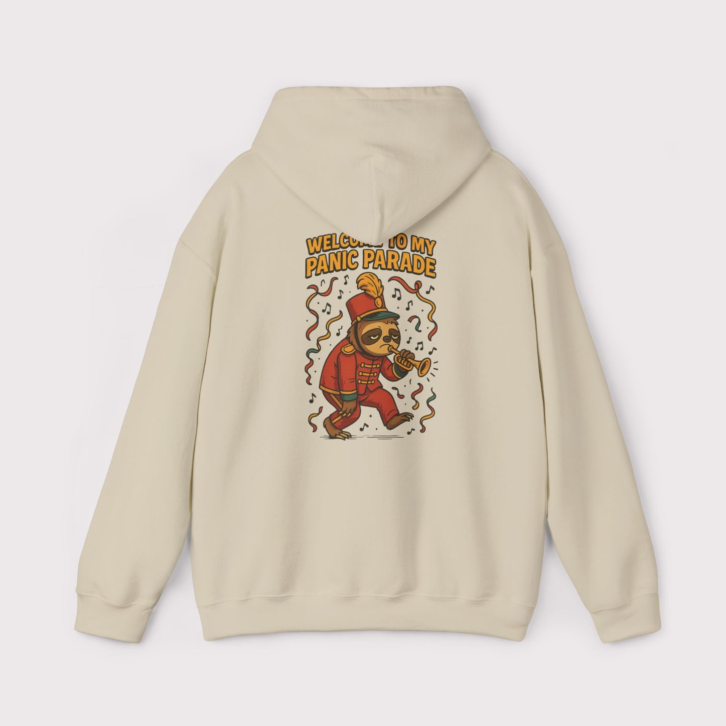 Panic Parade Sloth Hoodie