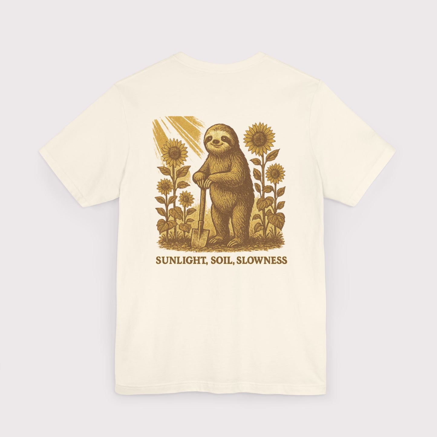 Sunlight, Soil, Slowness T-Shirt