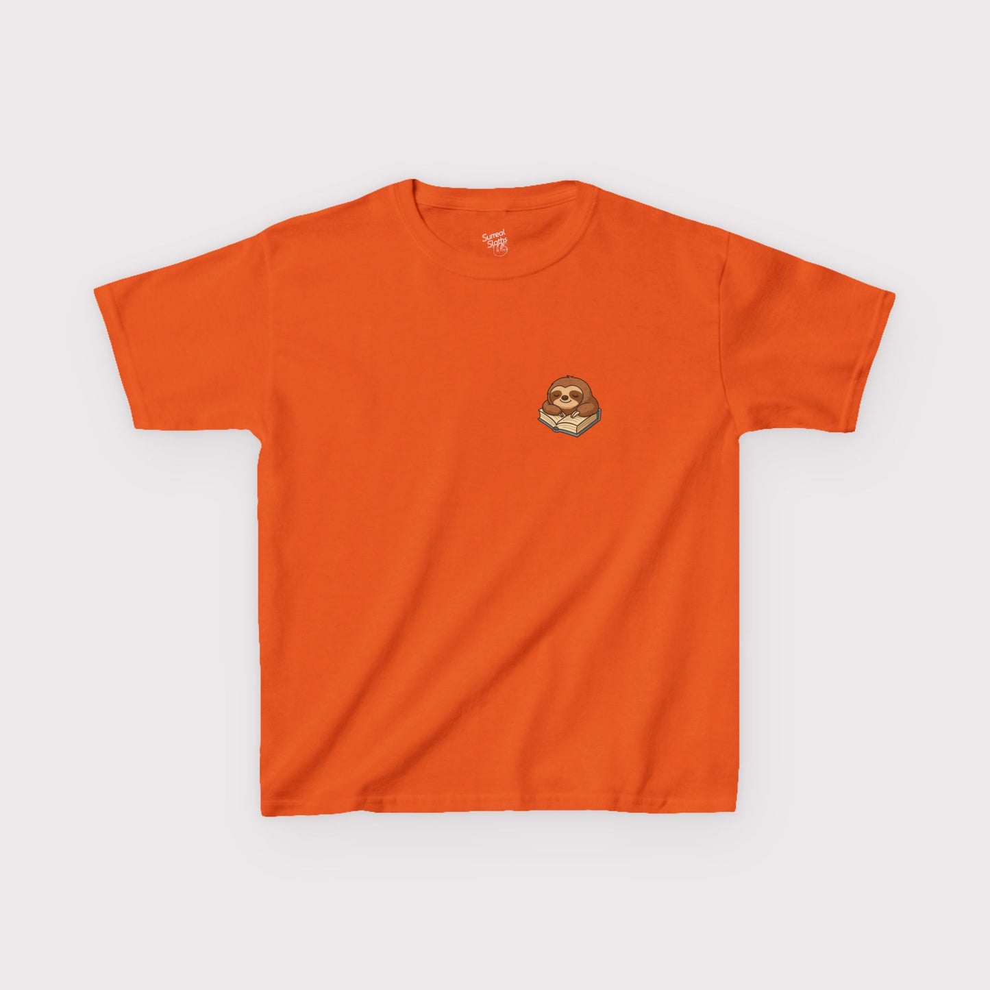 Pocket Book Sloth Kids T-Shirt