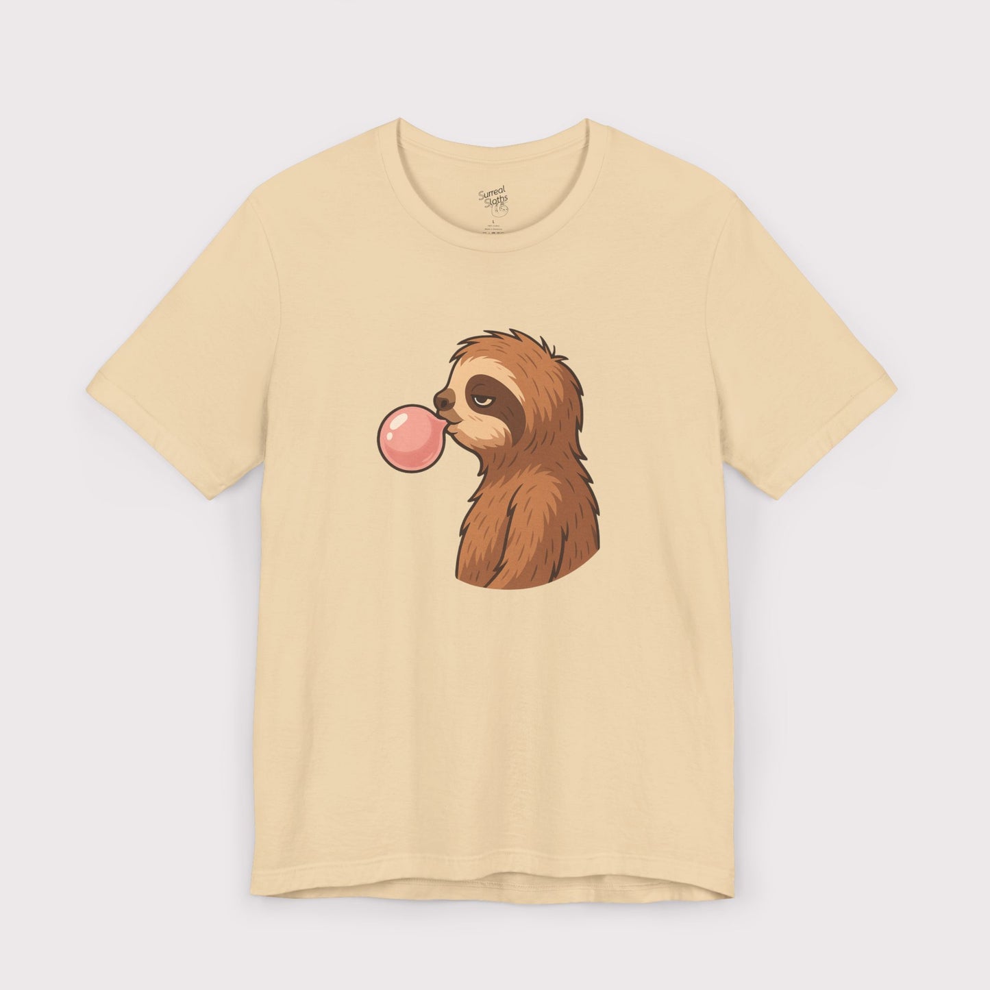 Bubble Blowing Sloth T-Shirt