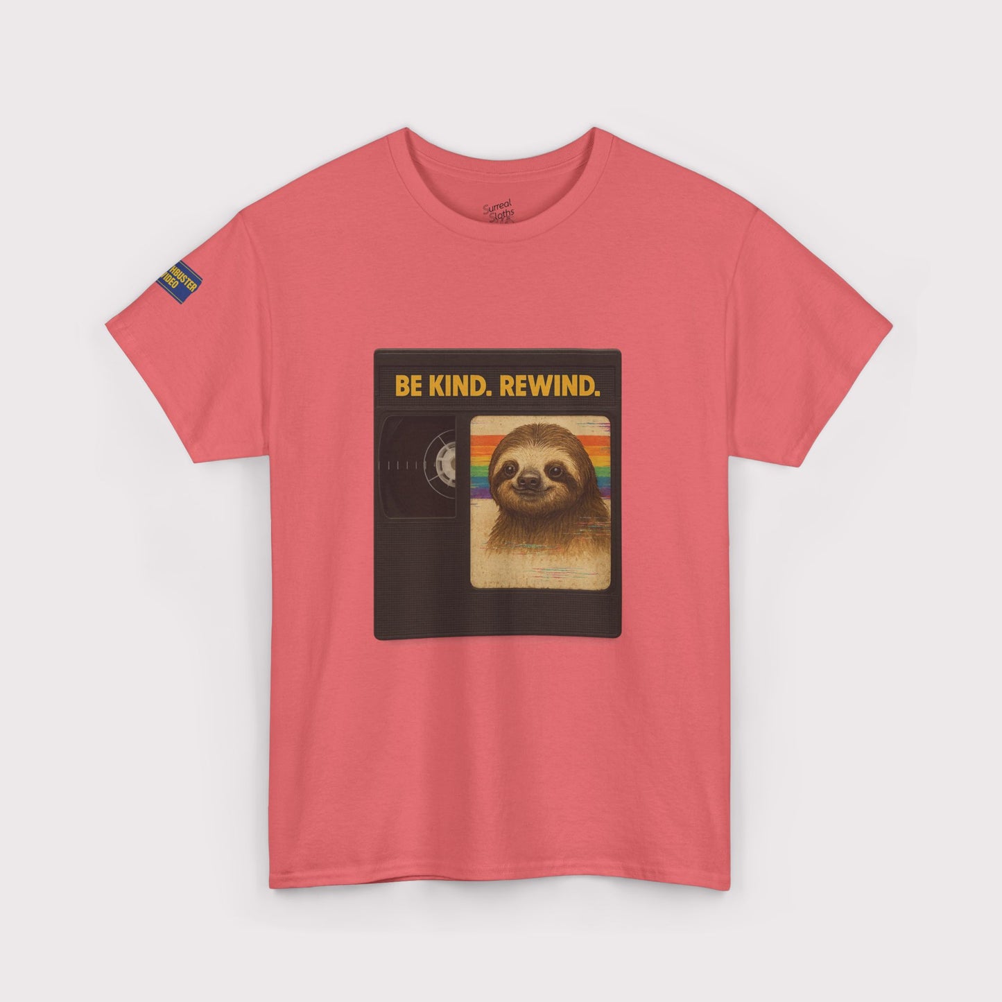 Be Kind Rewind Sloth T-Shirt
