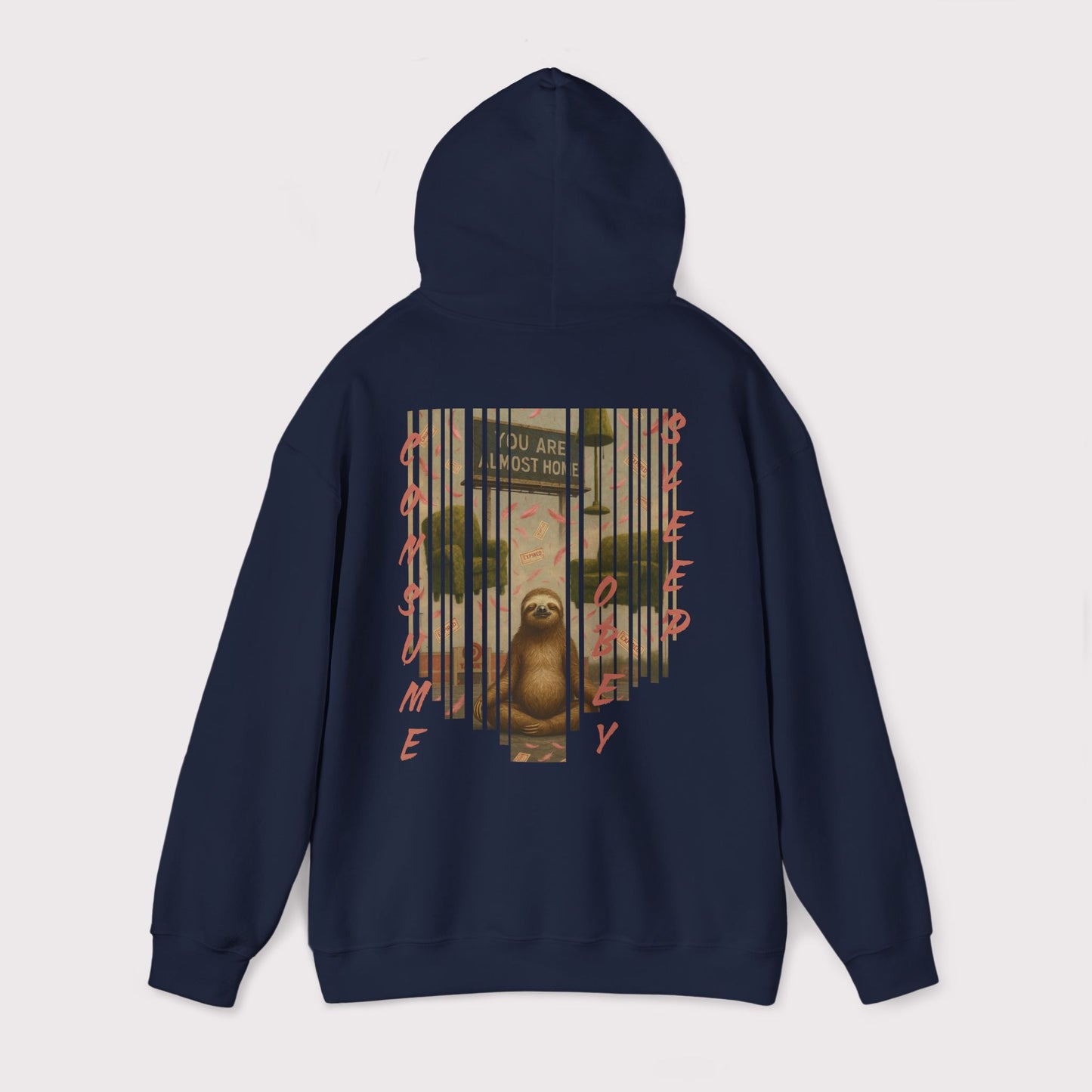Consume Obey Sleep Sloth Hoodie
