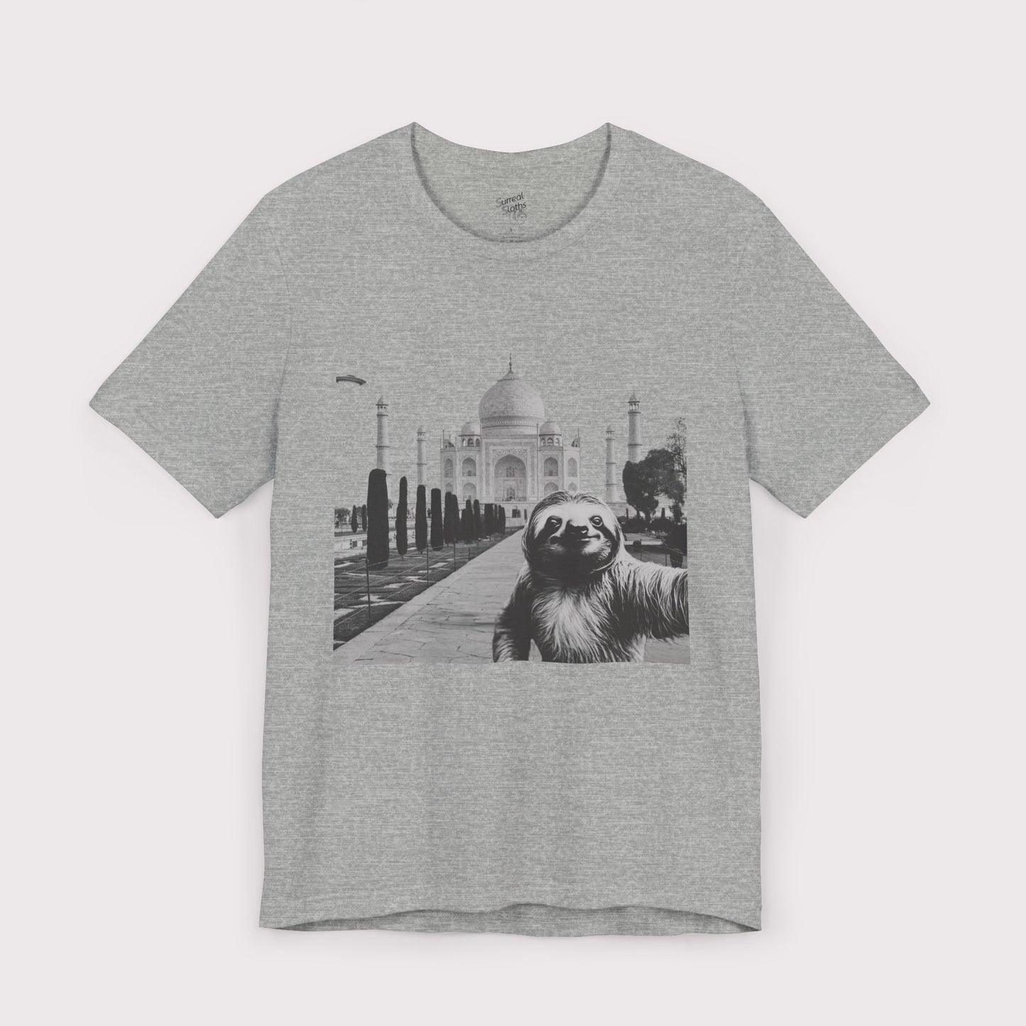 Sloth Selfie - Taj Mahal - Jersey Tee