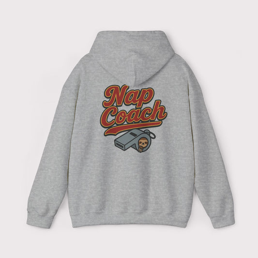 Nap Coach Sloth Hoodie