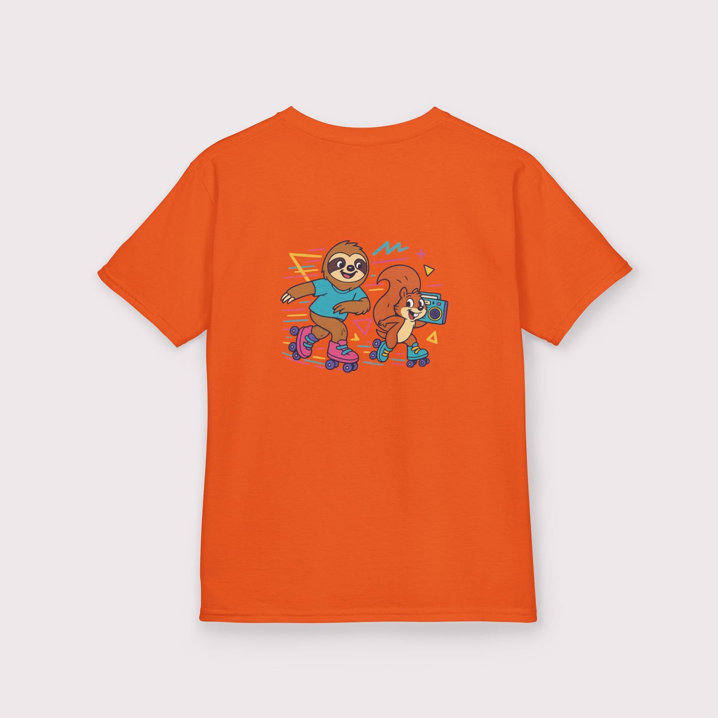 Skate Jam Sloth & Squirrel Kids T-Shirt