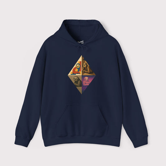 Sloth Through Time Hoodie