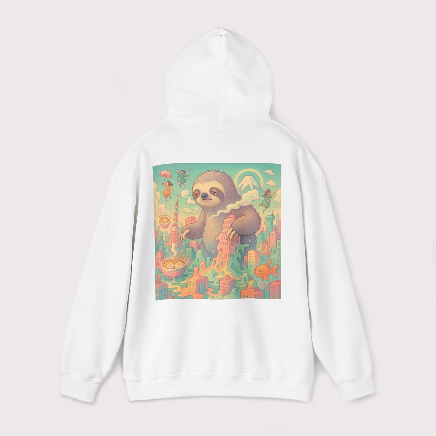 Slothzilla Pastel Hoodie